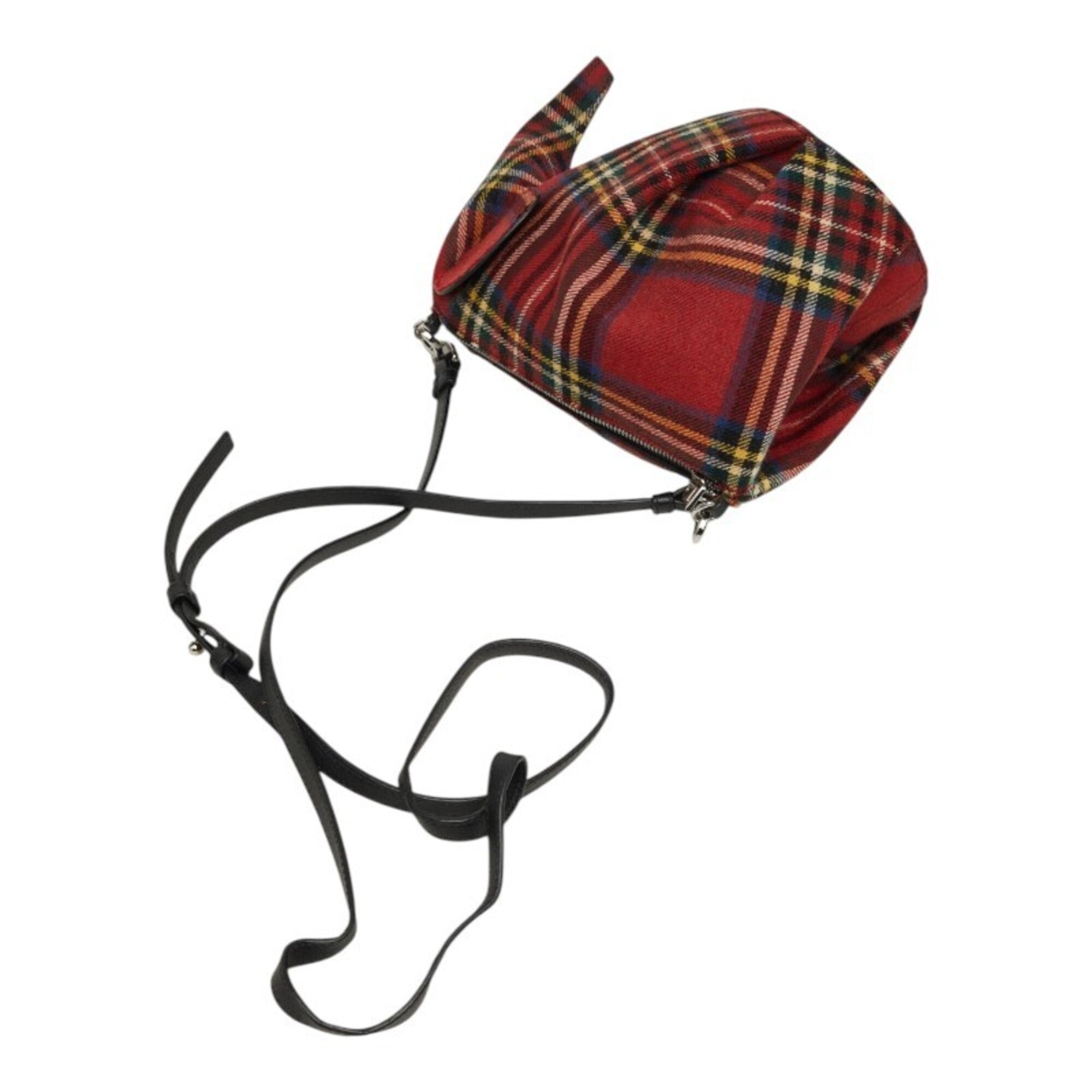 Loewe Multi-Color Red Color Wool Shoulder Bag (Pre-Owned)