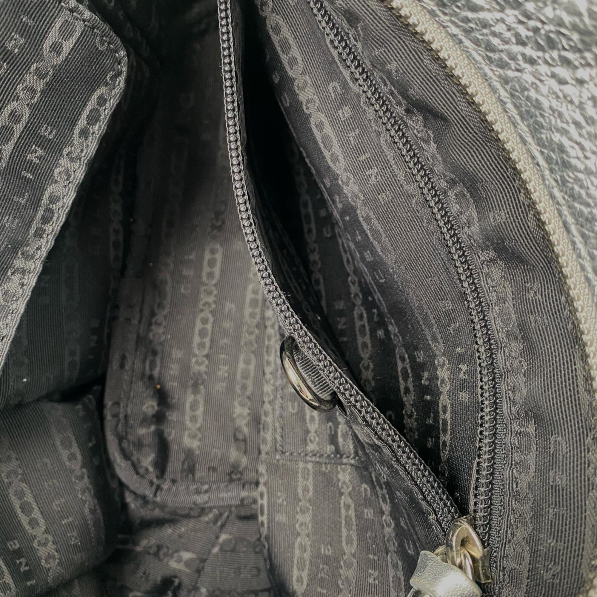 Celine Silver Leather Tote Bag (Pre-Owned)