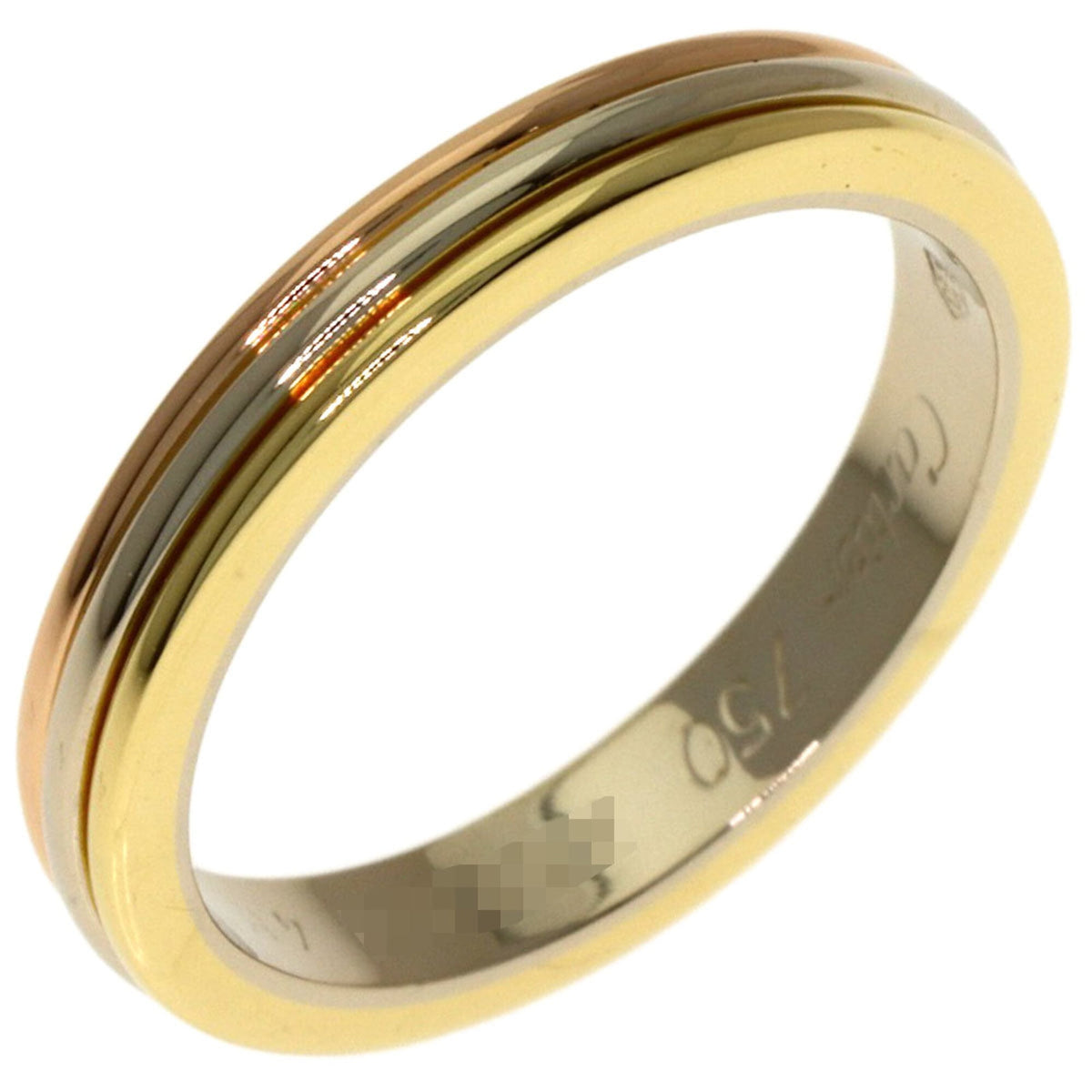 Cartier Yellow Gold (18K) Pink Gold (18K) White Gold (18K) Band Ring (Pre-Owned)