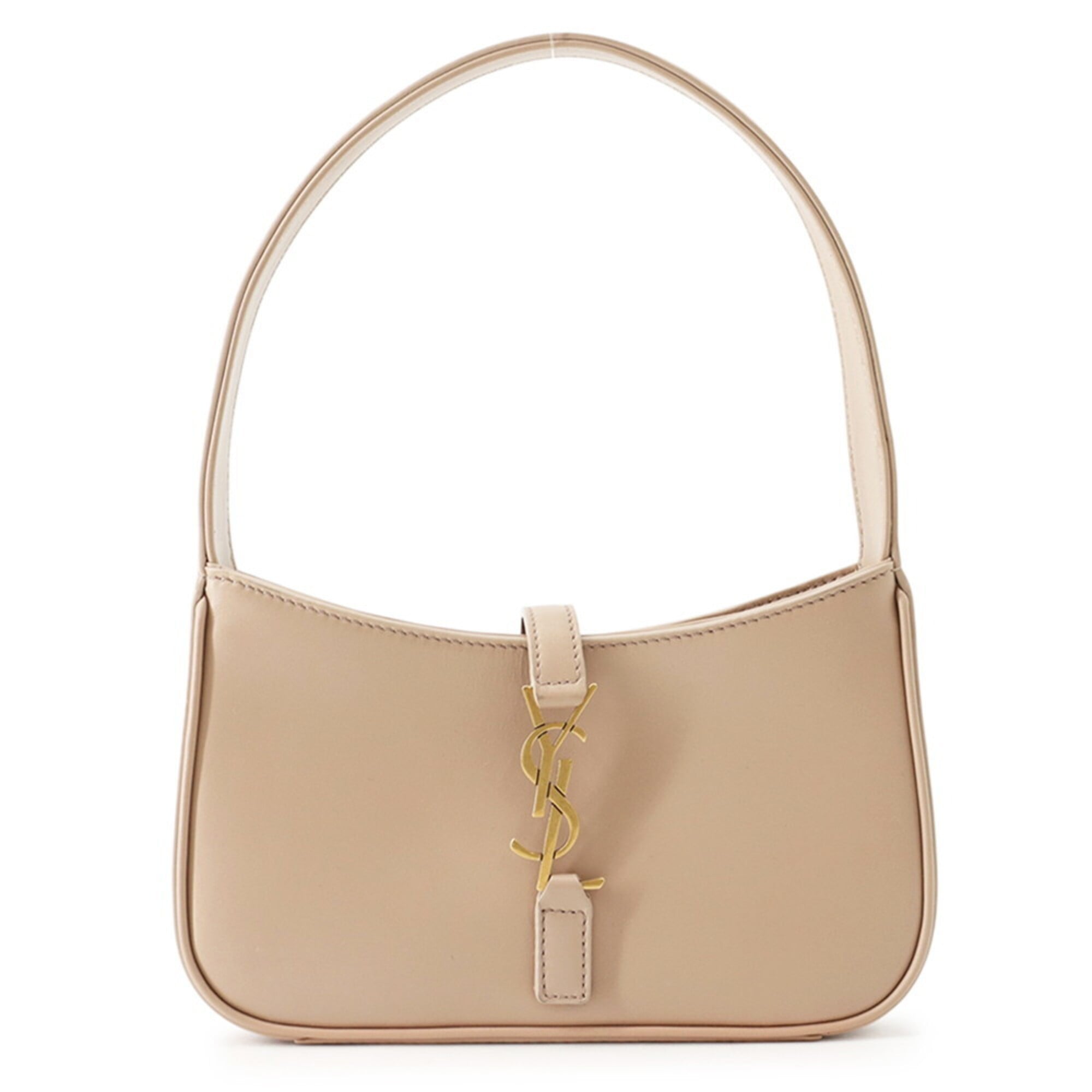 Yves Saint Laurent Gold Leather Handbag (Pre-Owned)