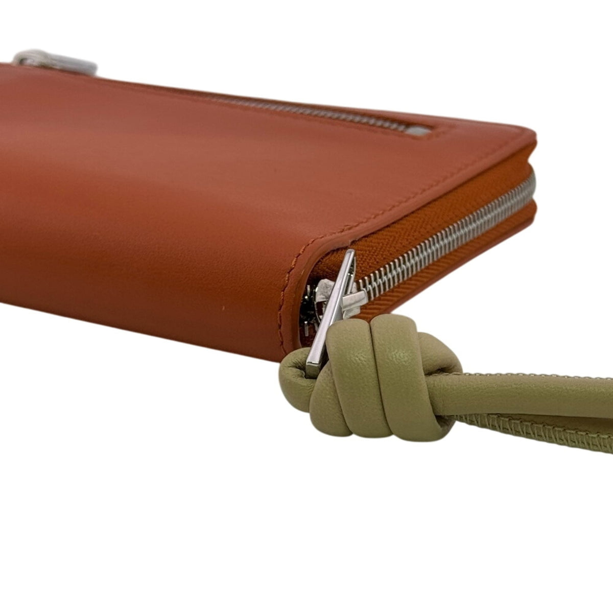 Loewe Orange Leather Wallet (Bi-Fold) (Pre-Owned)