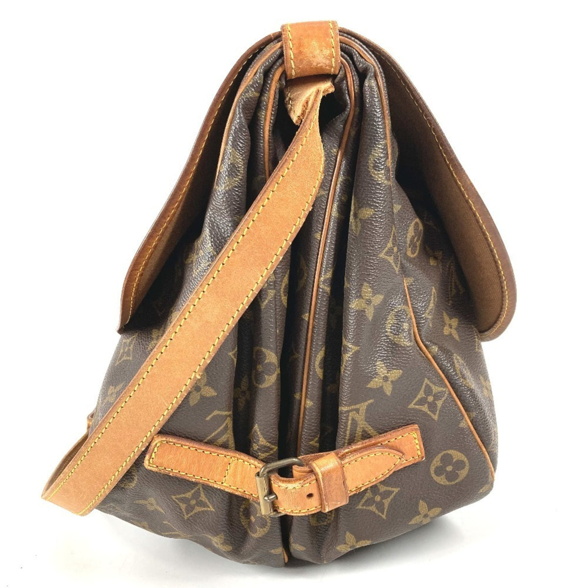 Louis Vuitton Monogram Brown Monogram Handbag Shoulder Bag (Pre-Owned)