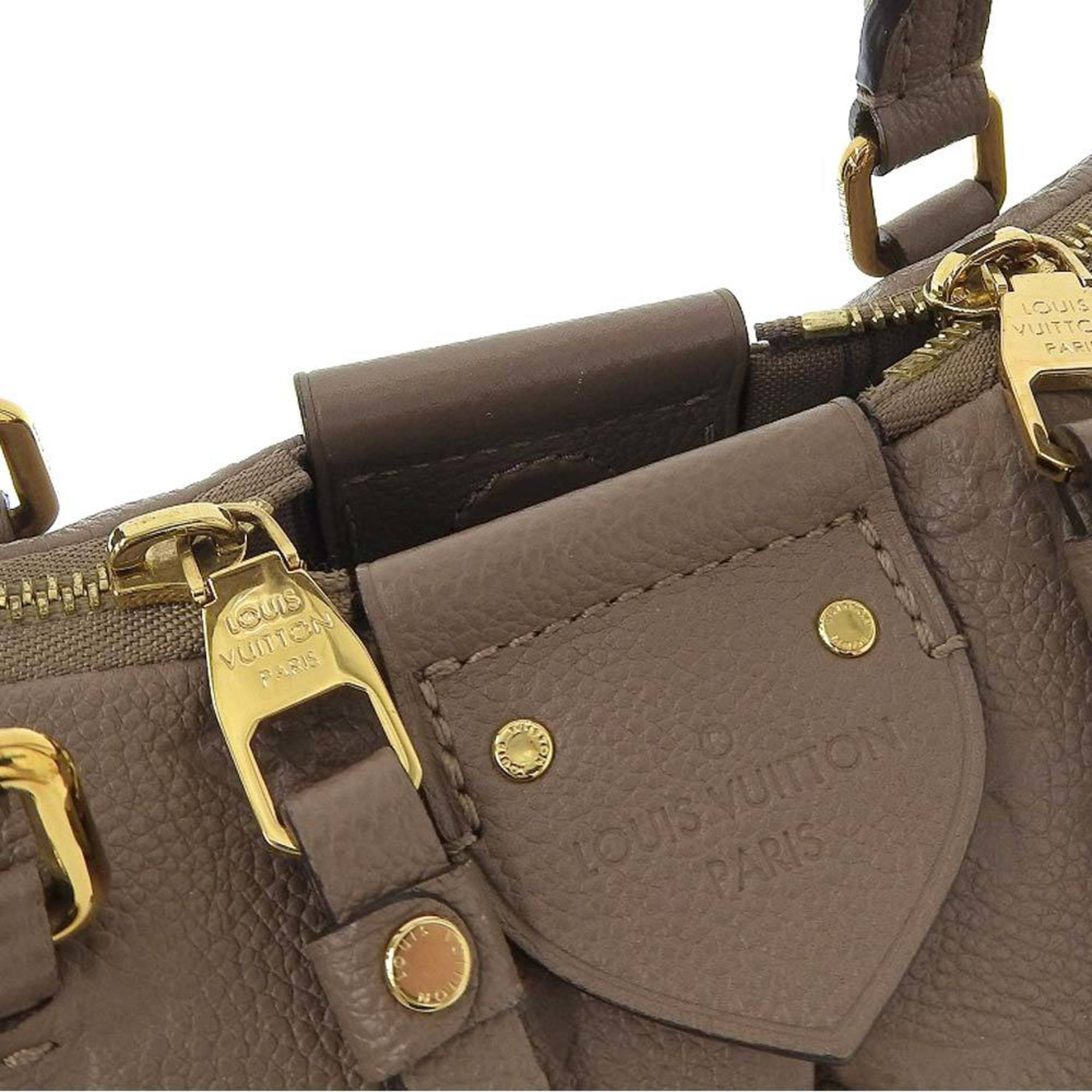 Louis Vuitton Monogram Empreinte Taupe Monogram Empreinte Handbag (Pre-Owned)