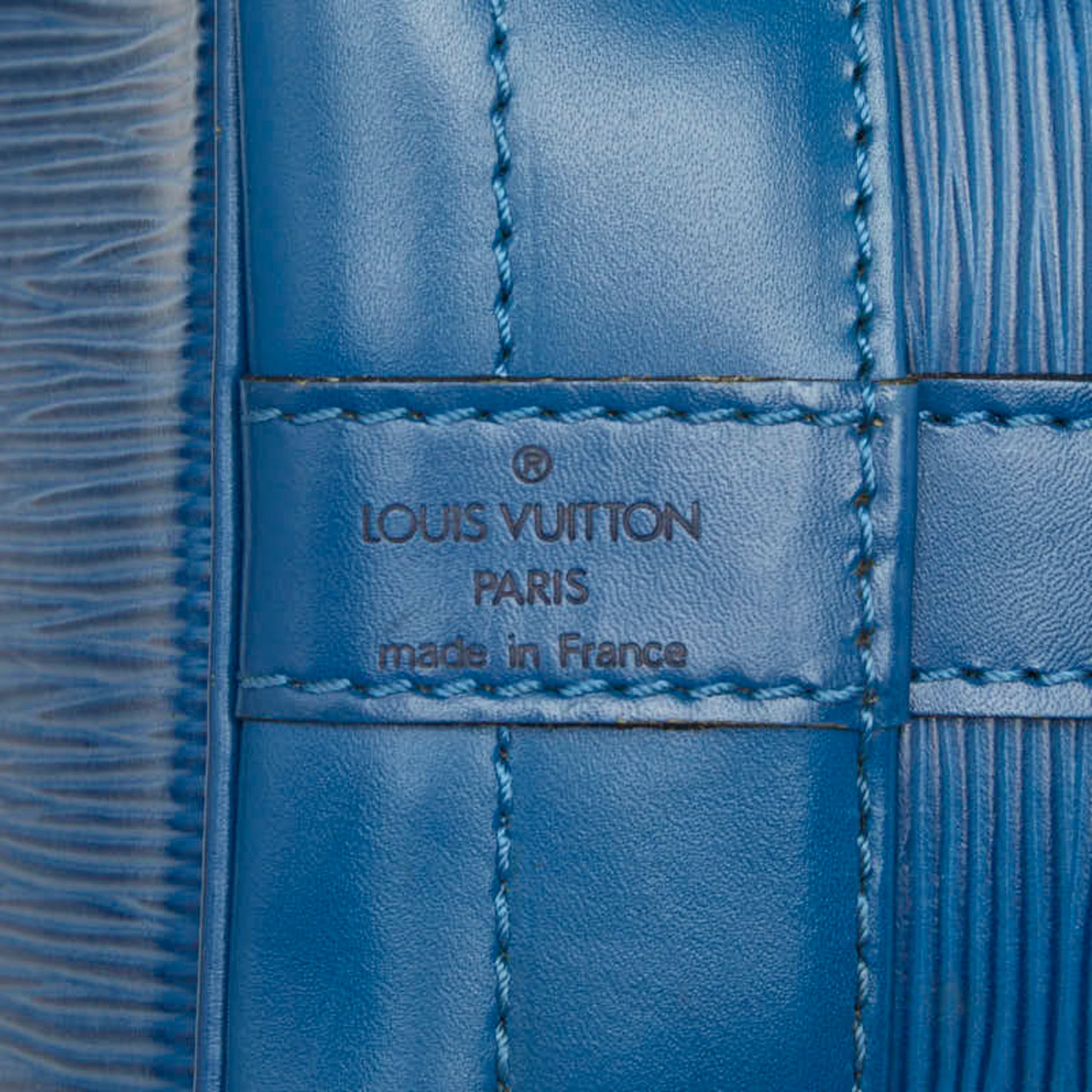 Louis Vuitton Toledo Blue Pvc Leather Shoulder Bag (Pre-Owned)