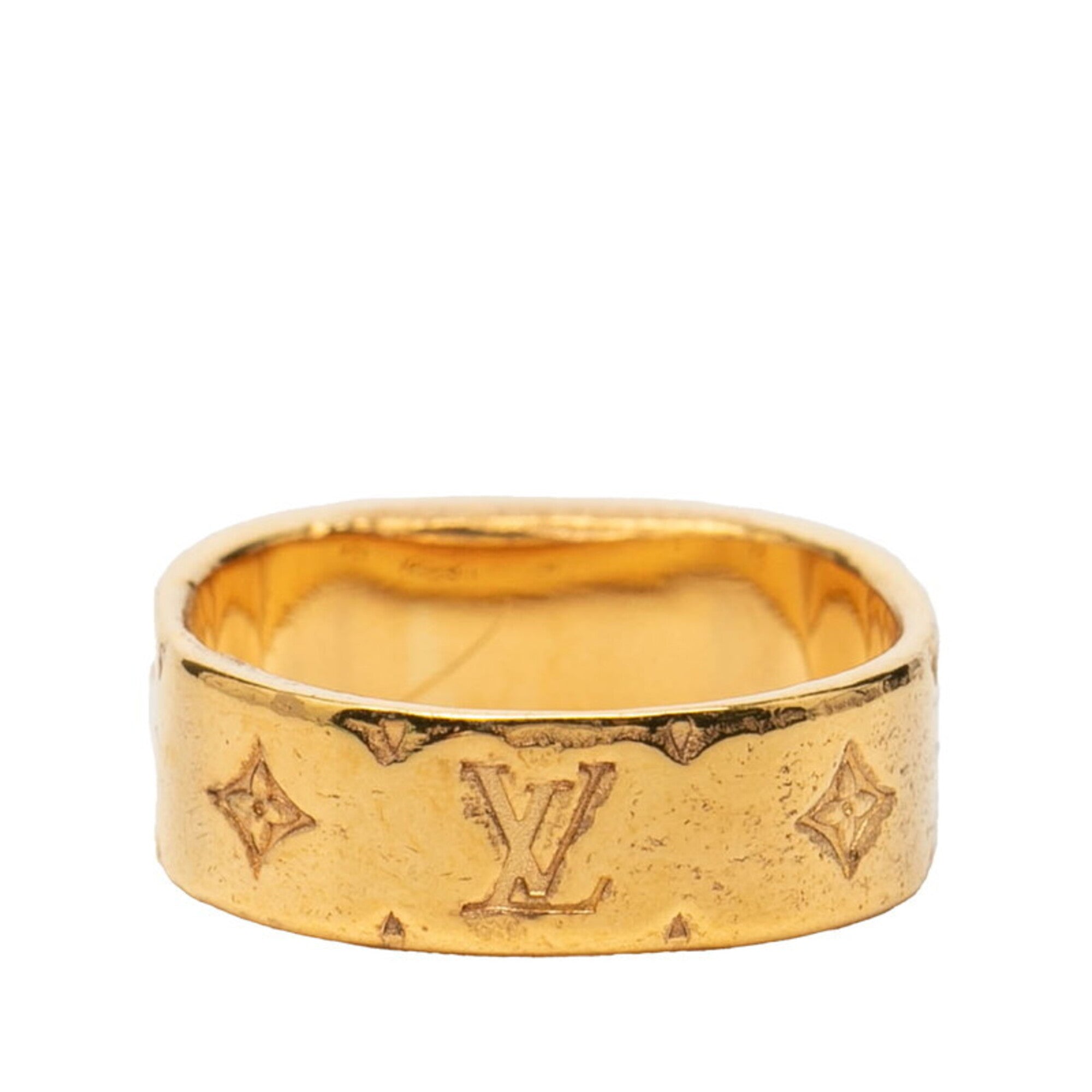 Louis Vuitton Gold Band Ring (Pre-Owned)