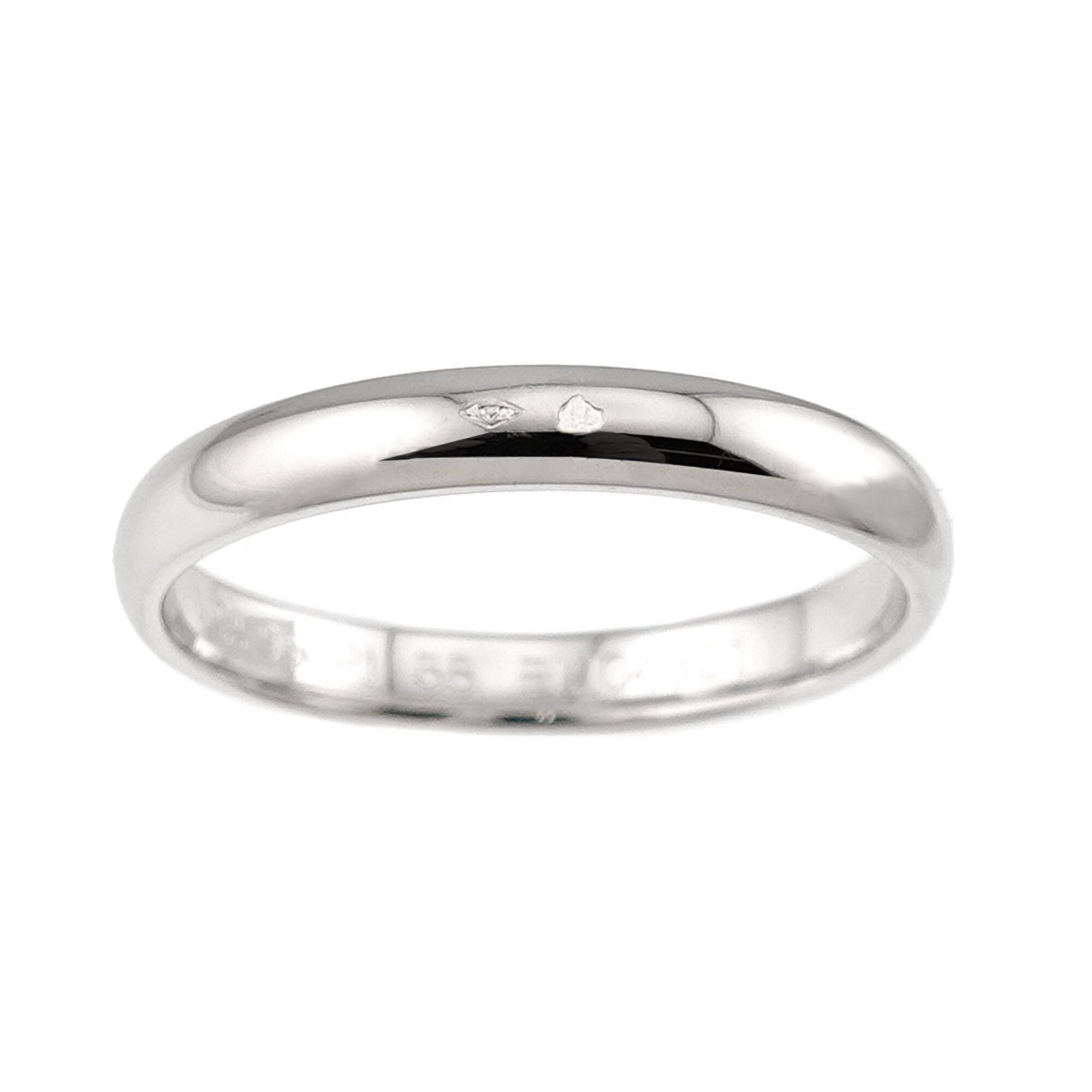 Van Cleef & Arpels Platinum 950 Band Ring (Pre-Owned)