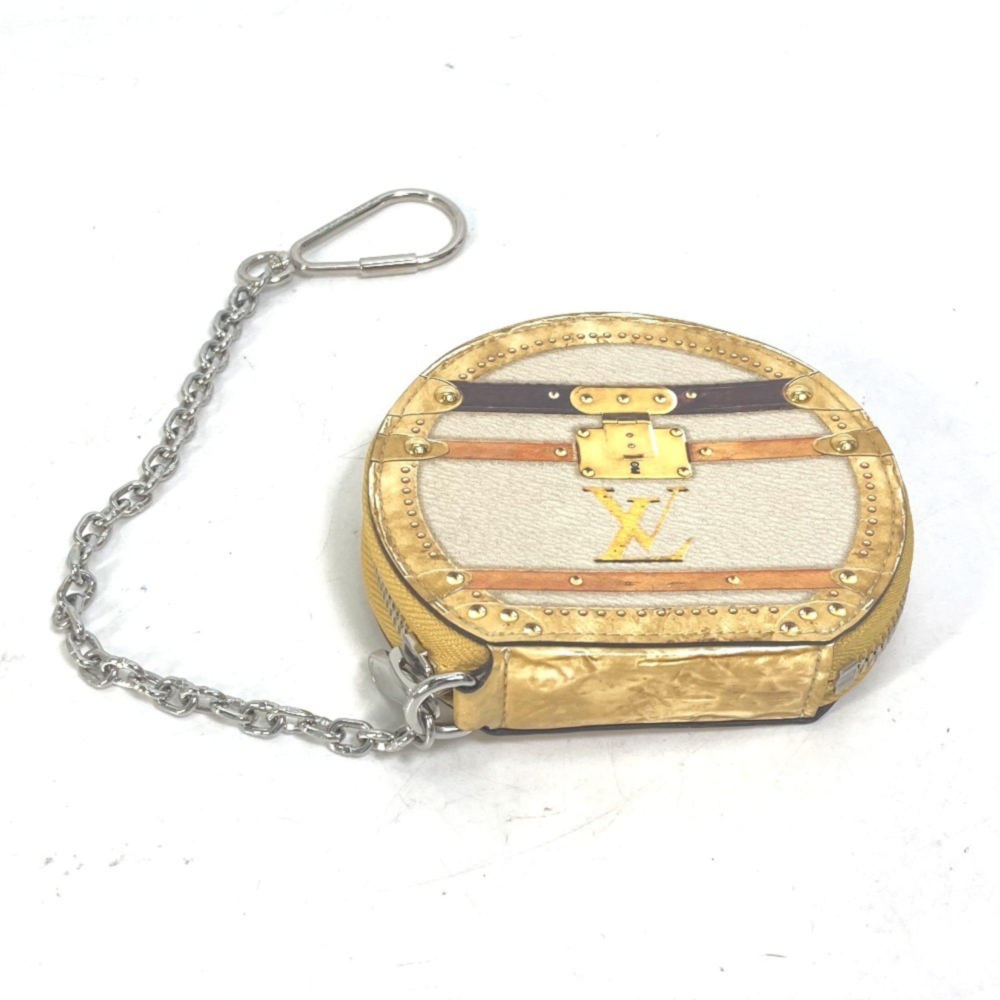 Louis Vuitton Beige Coin Purse/Coin Case (Pre-Owned)