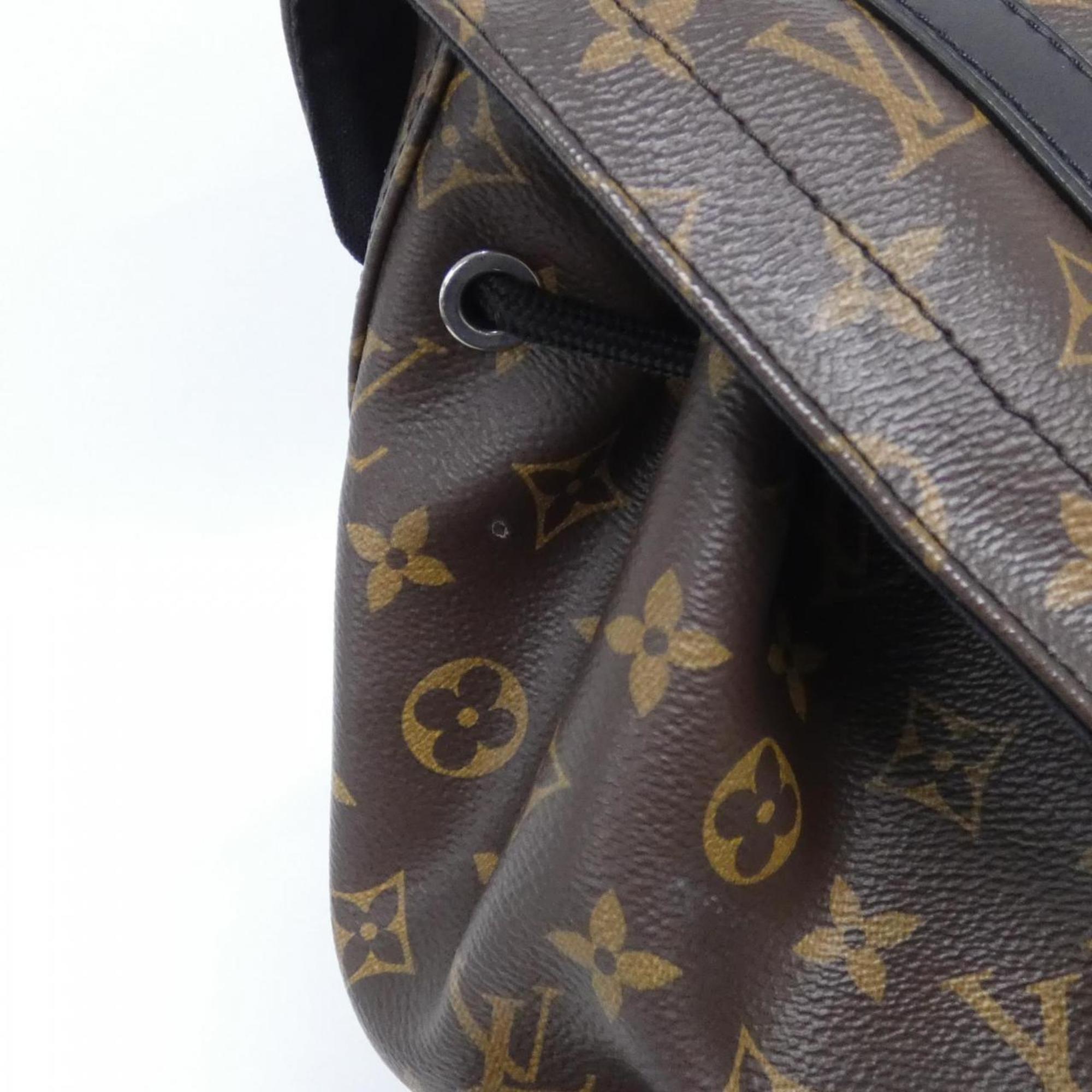 Louis Vuitton Monogram Macassar Marron Monogram Macassar Monogram Backpack (Pre-Owned)