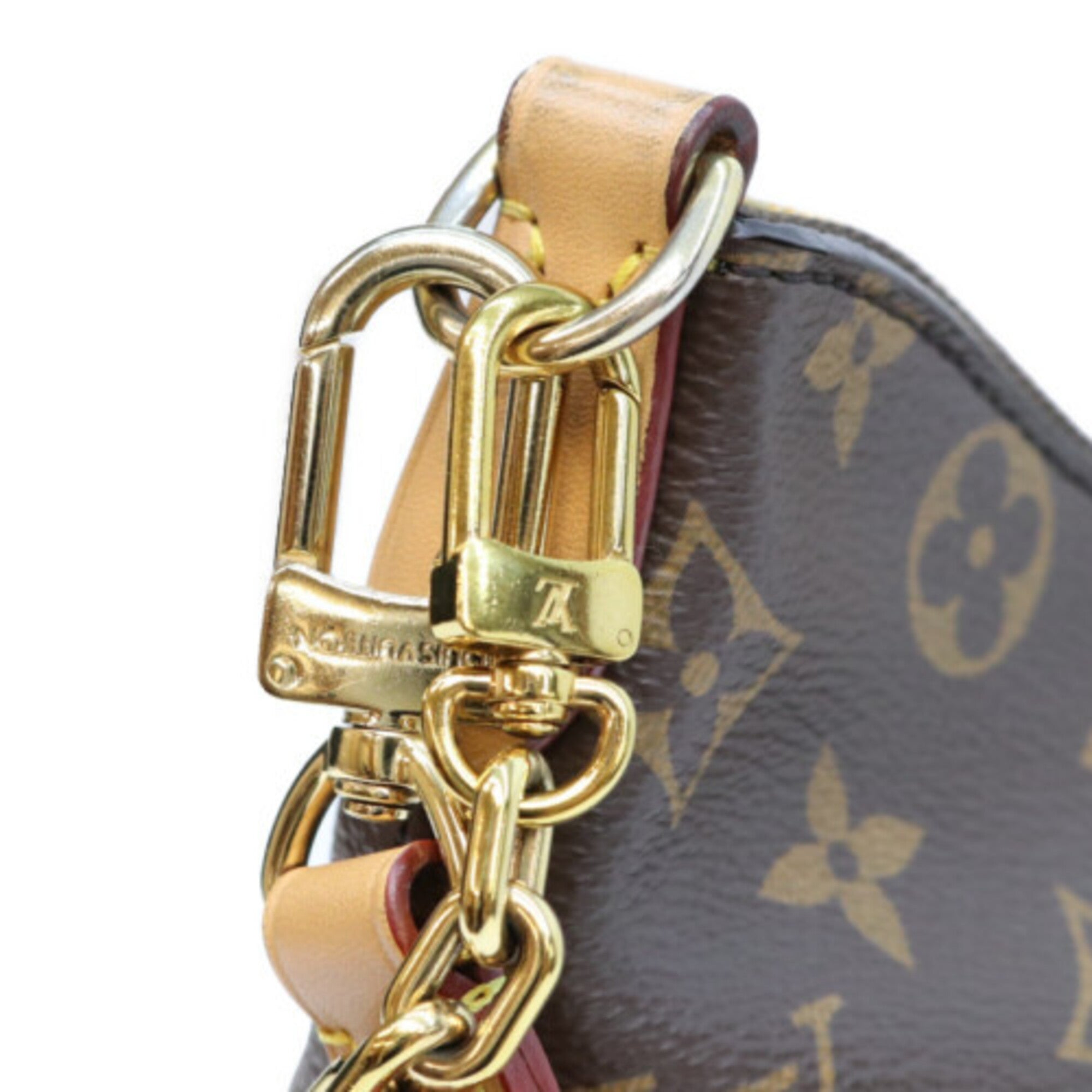 Louis Vuitton Brown Monogram Shoulder Bag (Pre-Owned)