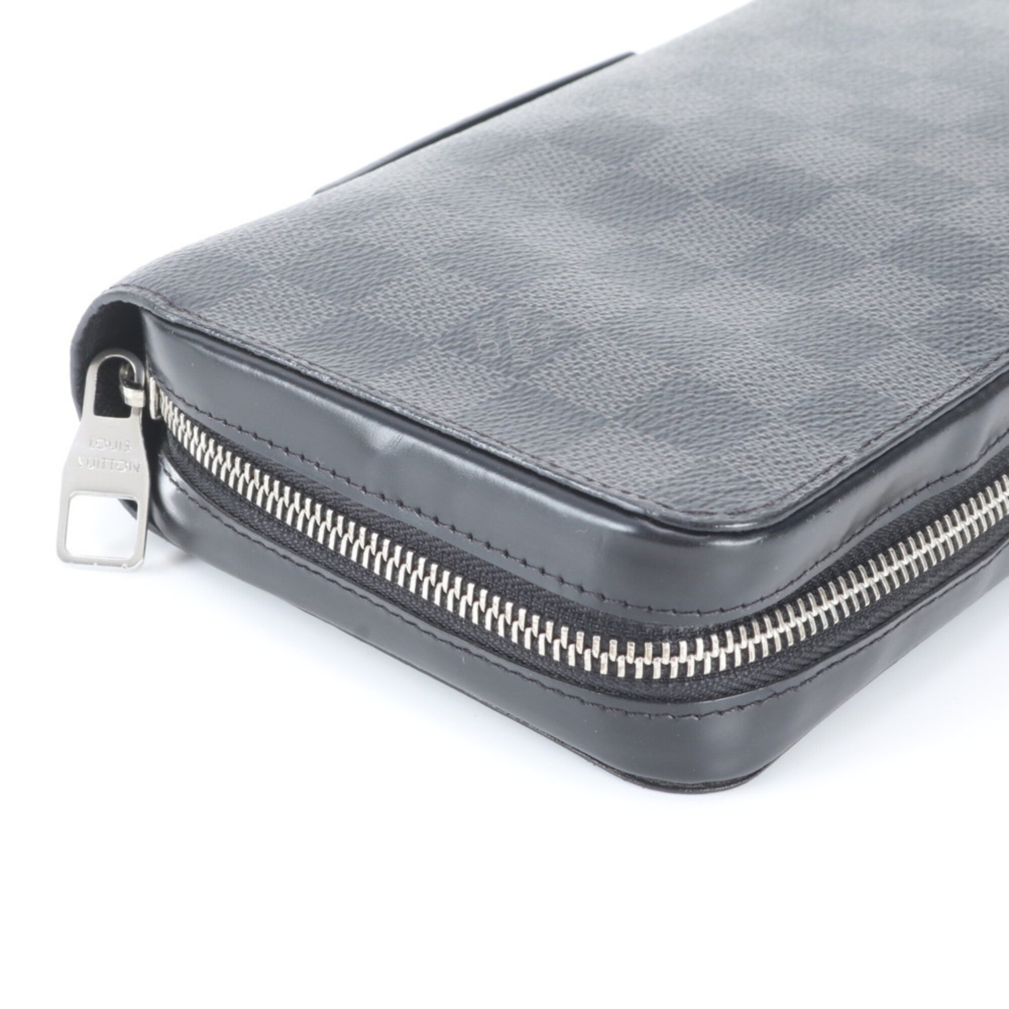 Louis Vuitton Coated Canvas Leather Long Wallet (Bi-Fold) (Pre-Owned)