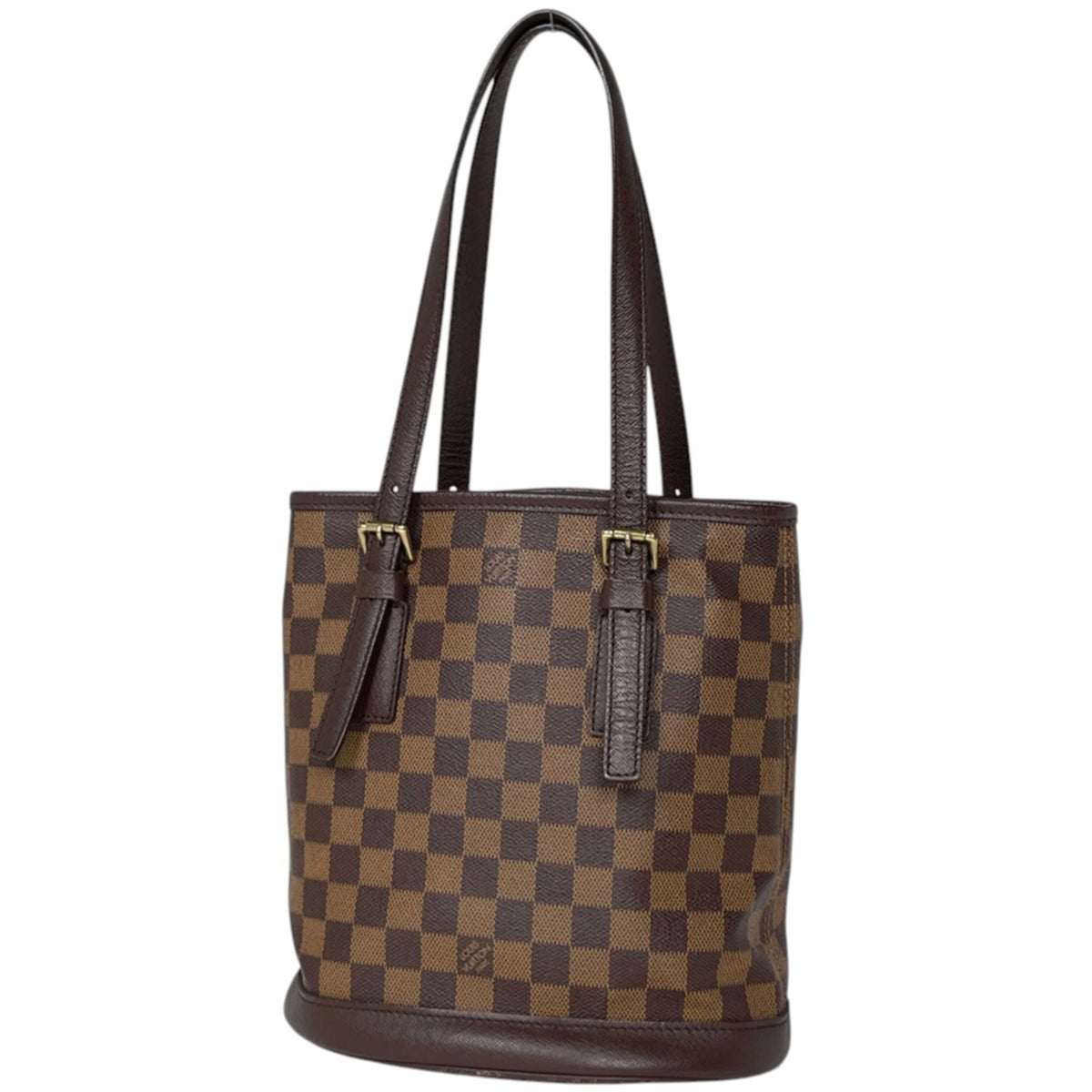 Louis Vuitton Brown Damier Canvas Tote Bag (Pre-Owned)
