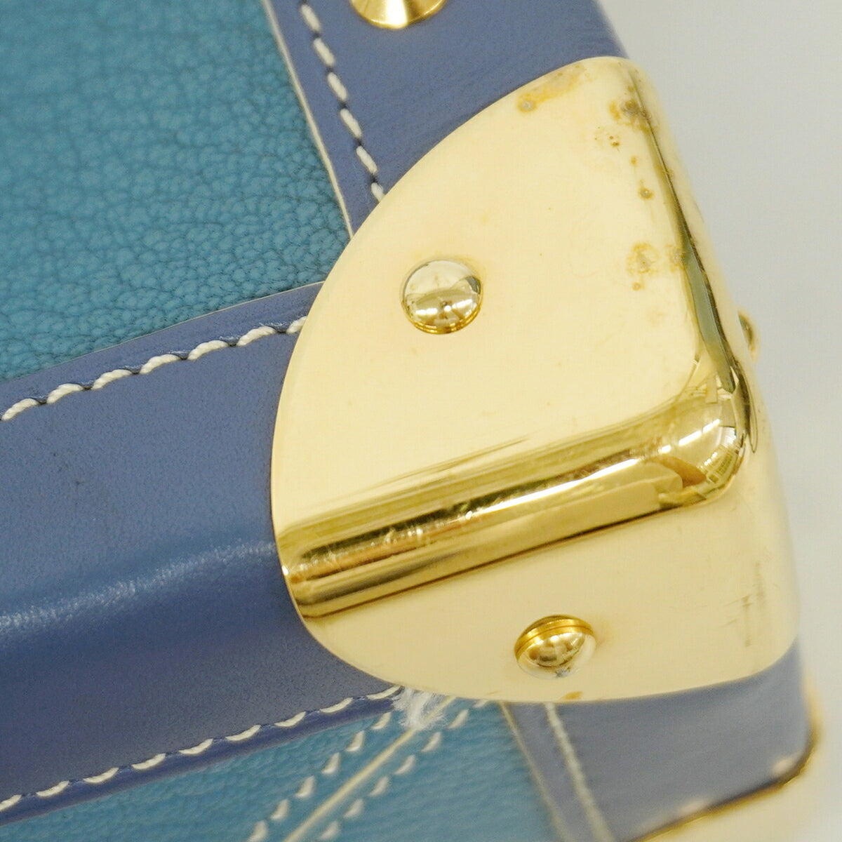 Louis Vuitton Blue Shoulder Bag (Pre-Owned)
