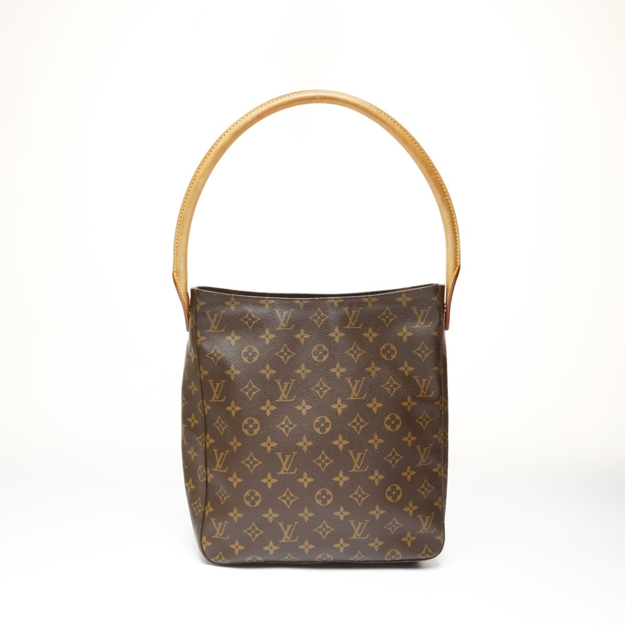 Louis Vuitton Brown Monogram Shoulder Bag (Pre-Owned)