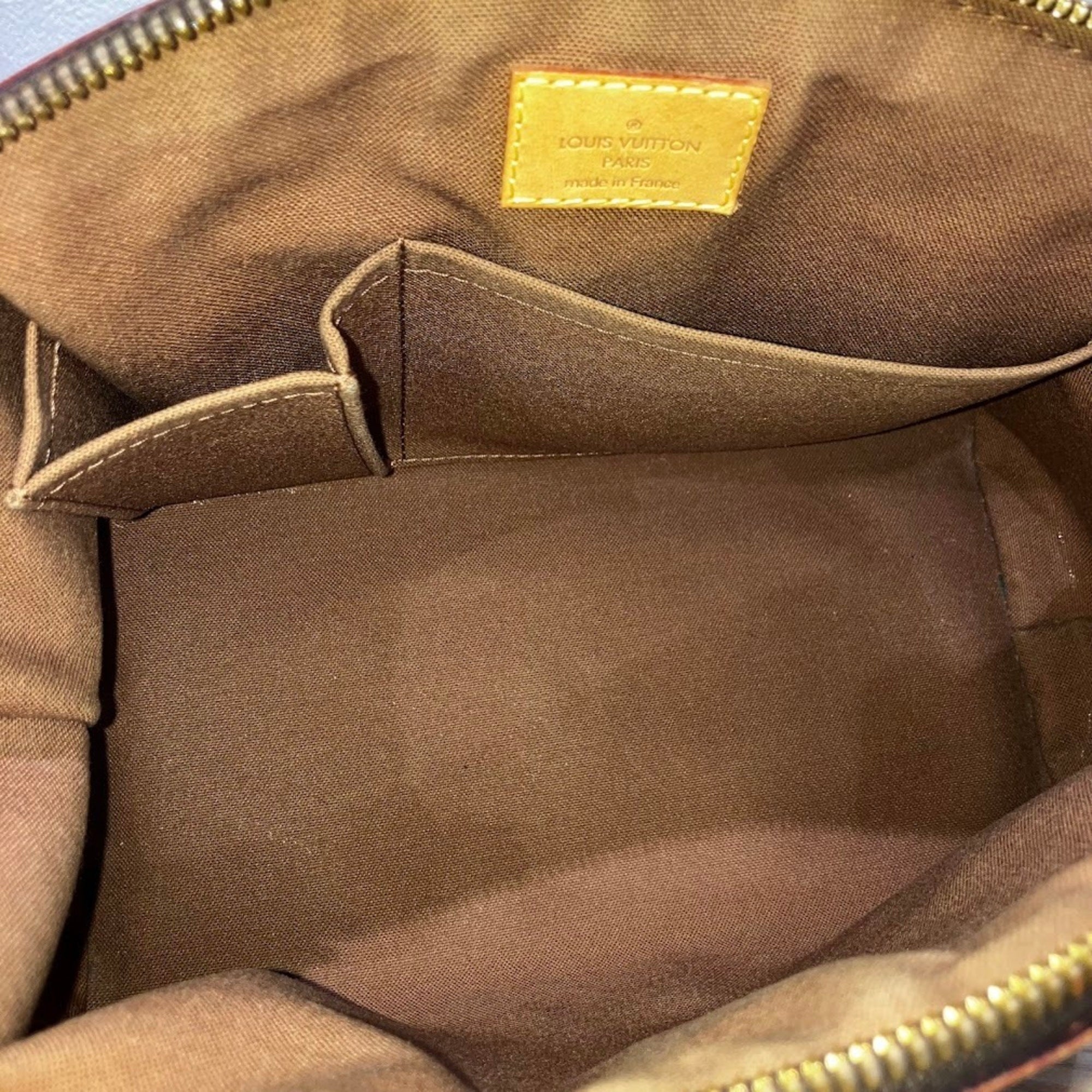 Louis Vuitton Brown Pvc Handbag (Pre-Owned)