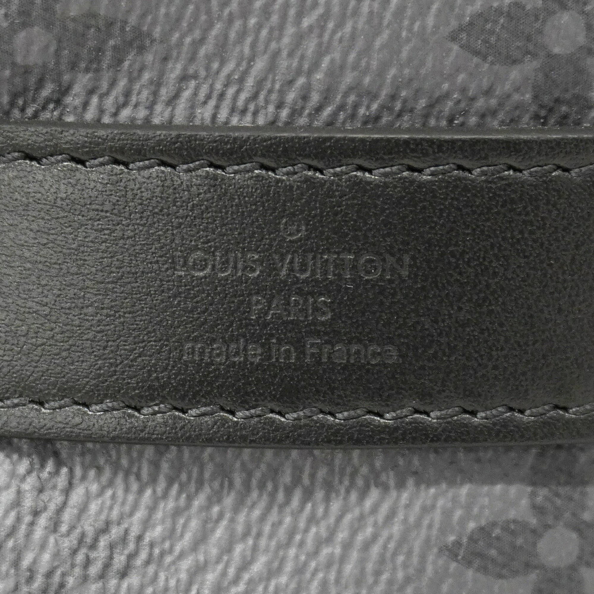 Louis Vuitton Black Gray Handbag (Pre-Owned)
