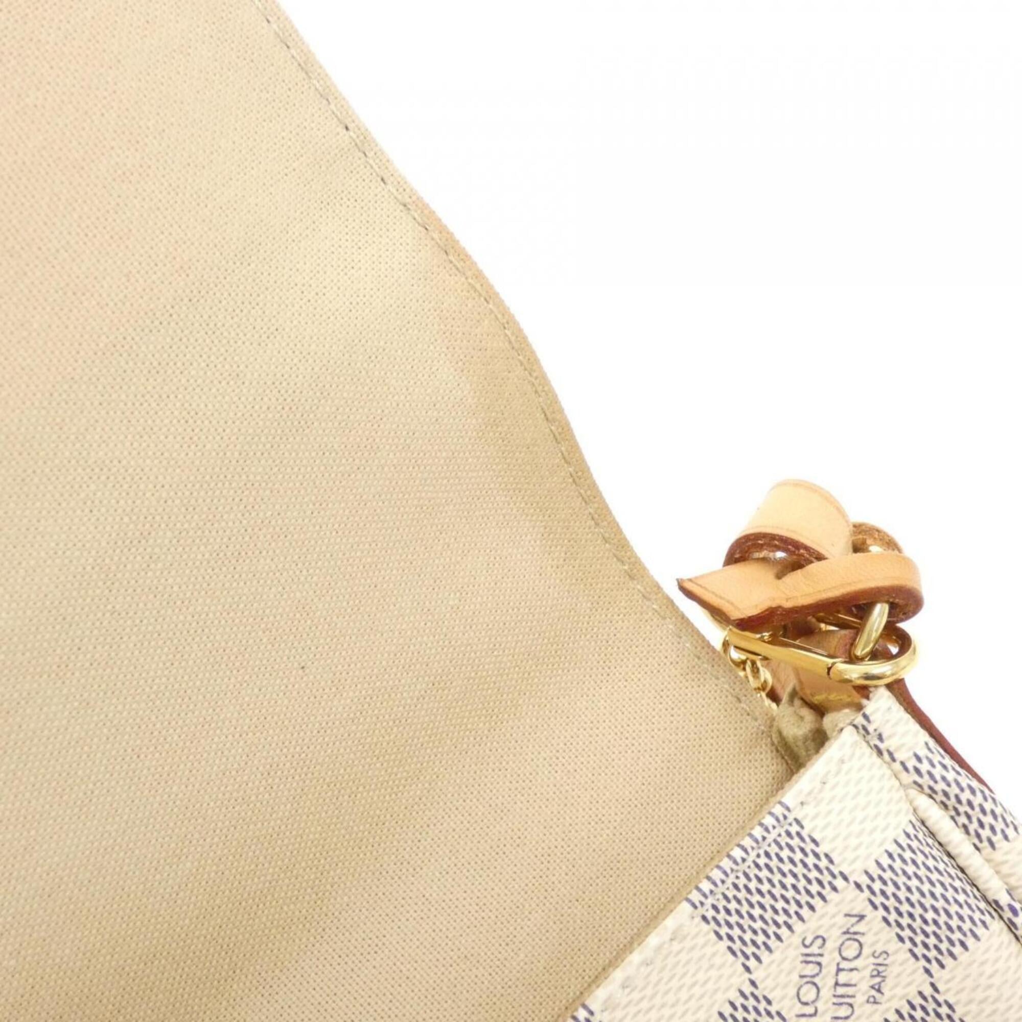 Louis Vuitton Azur Coated Canvas Shoulder Bag (Pre-Owned)