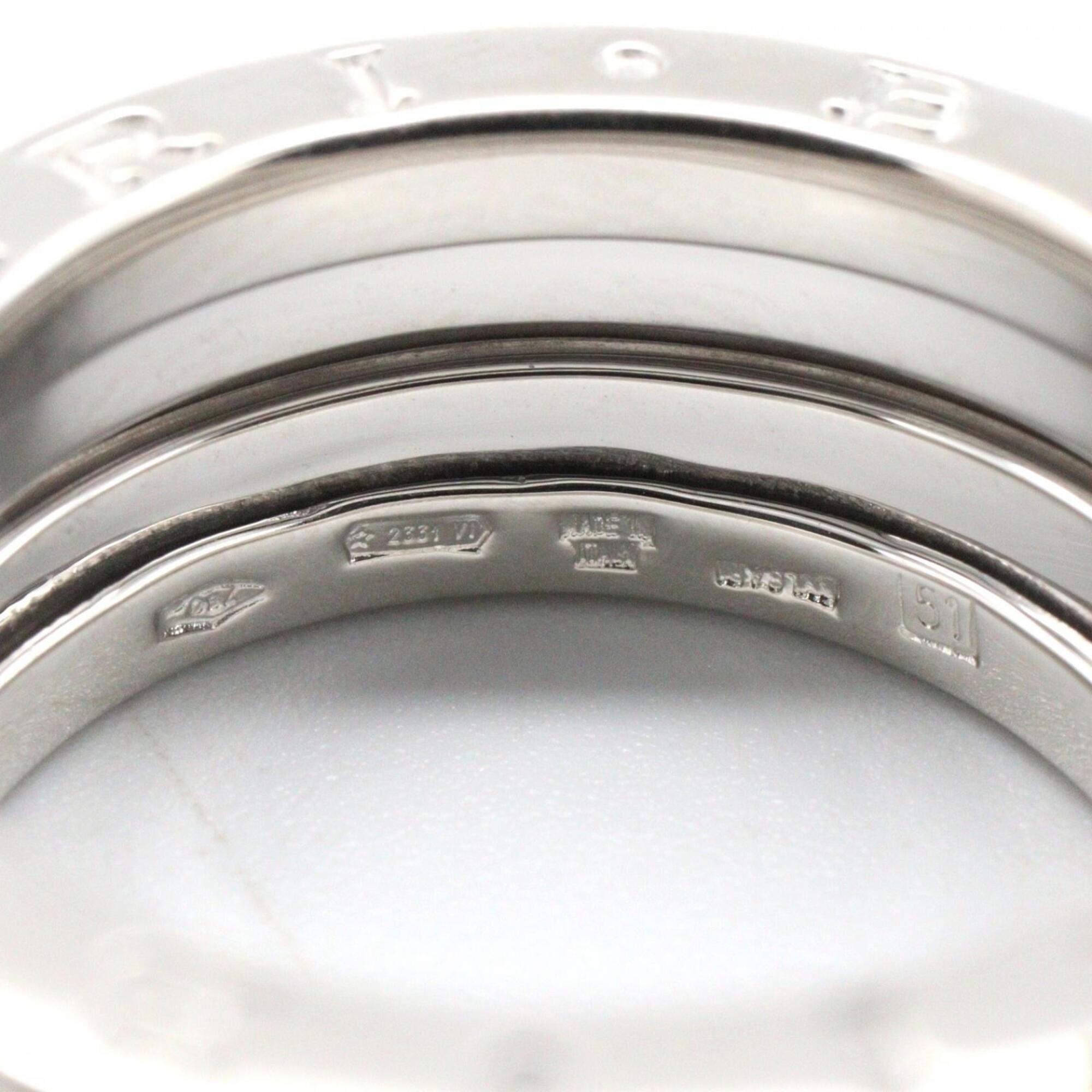 Bvlgari White Gold White Gold (18K) Band Ring (Pre-Owned)