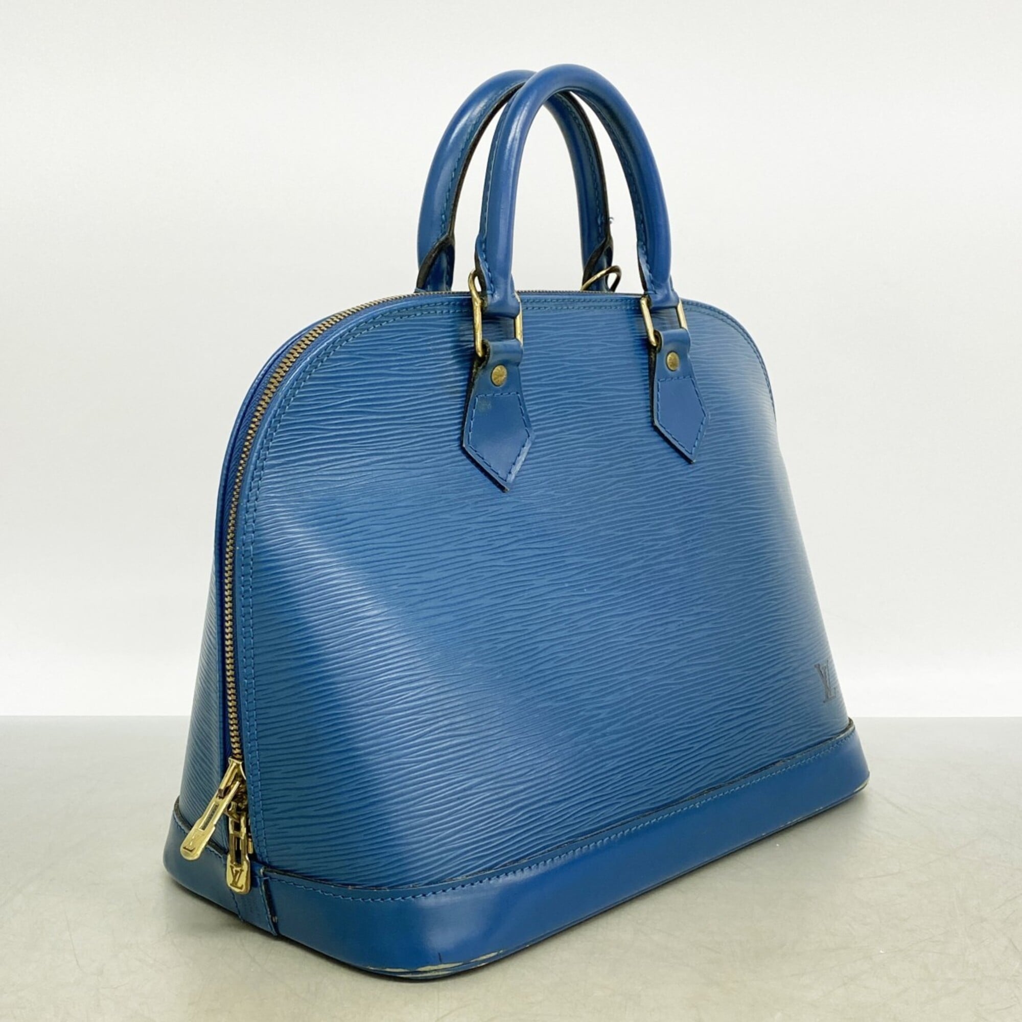 Louis Vuitton Toledo Blue Handbag (Pre-Owned)