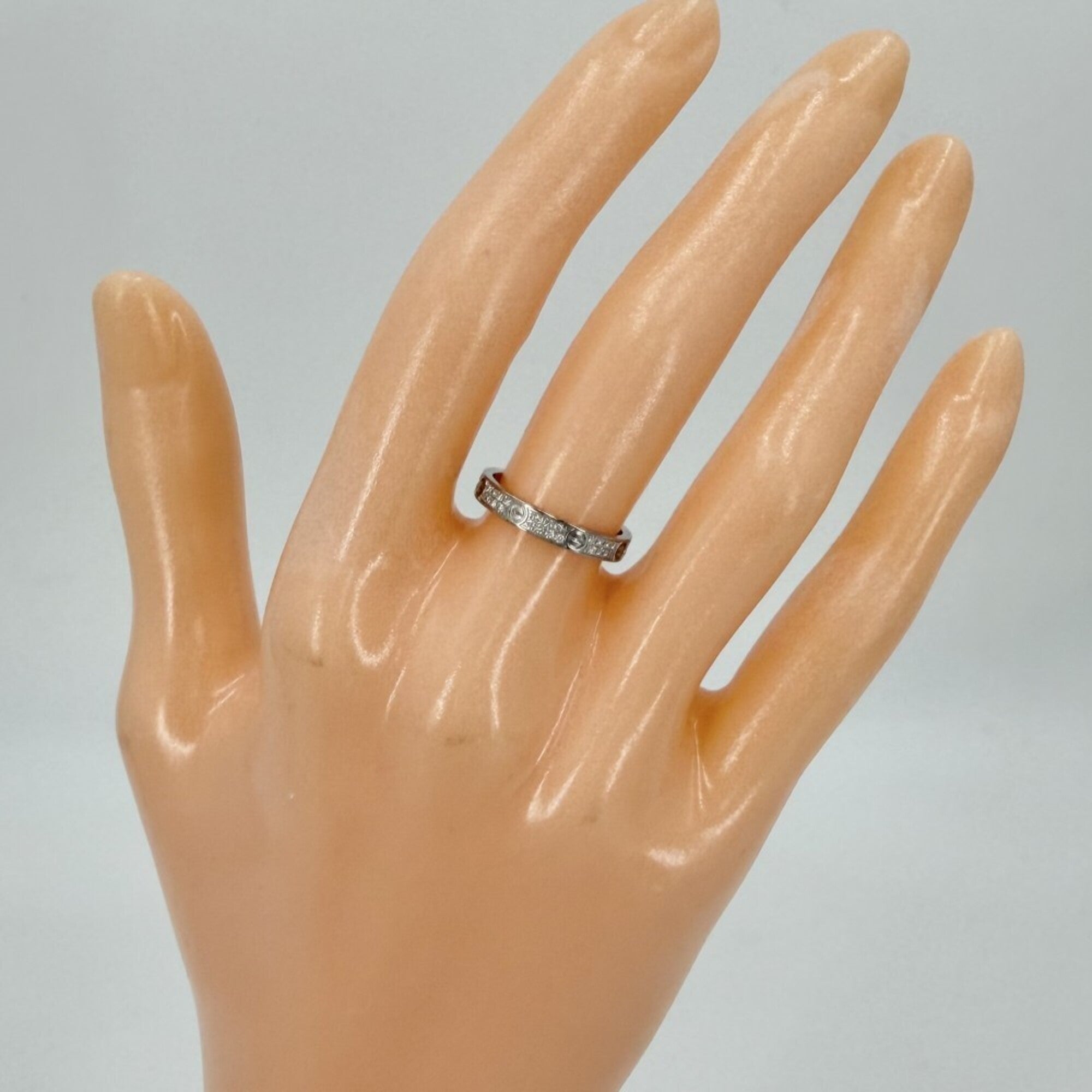 Cartier White Gold (18K) Band Ring (Pre-Owned)