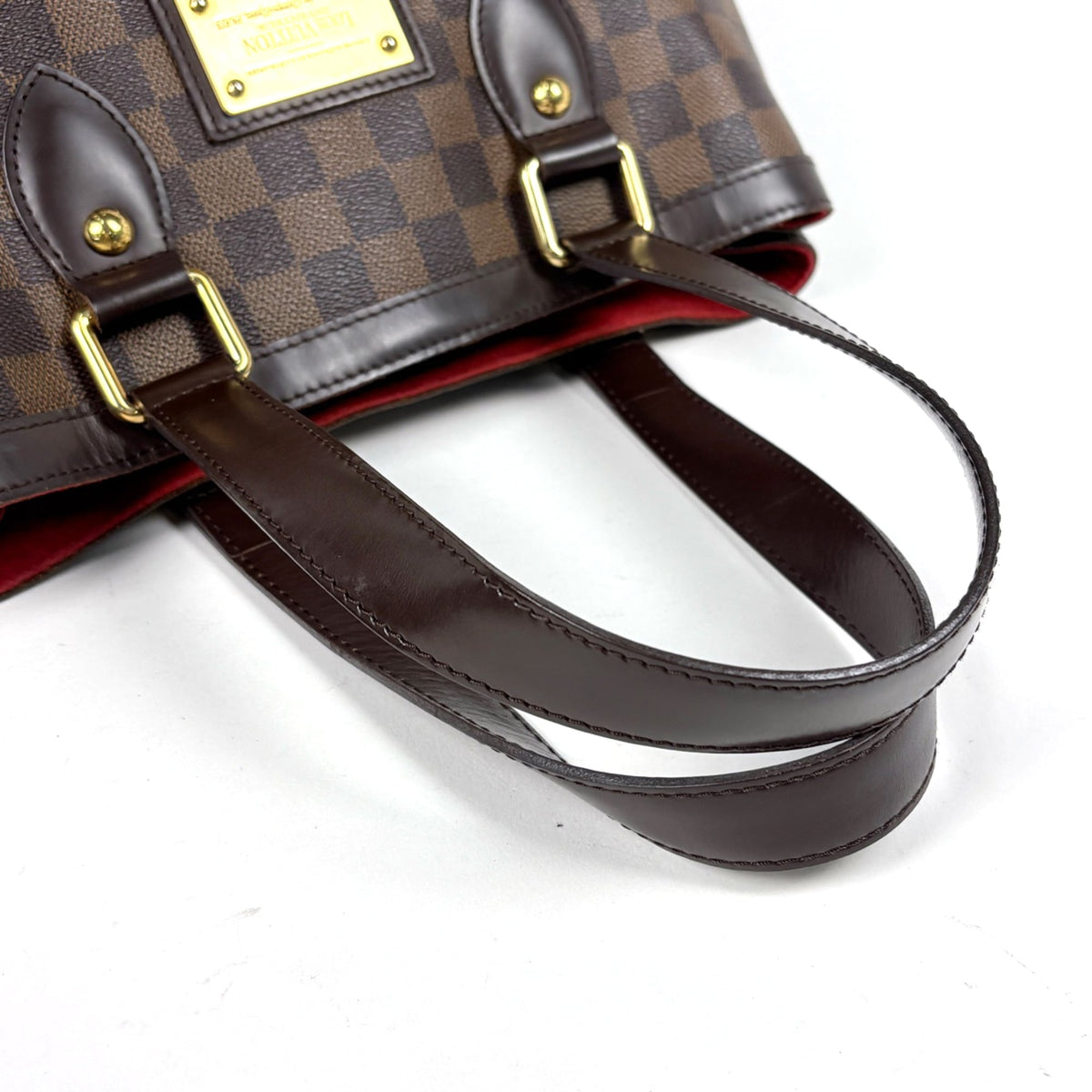 Louis Vuitton Brown Damier Canvas Shoulder Bag Tote Bag (Pre-Owned)