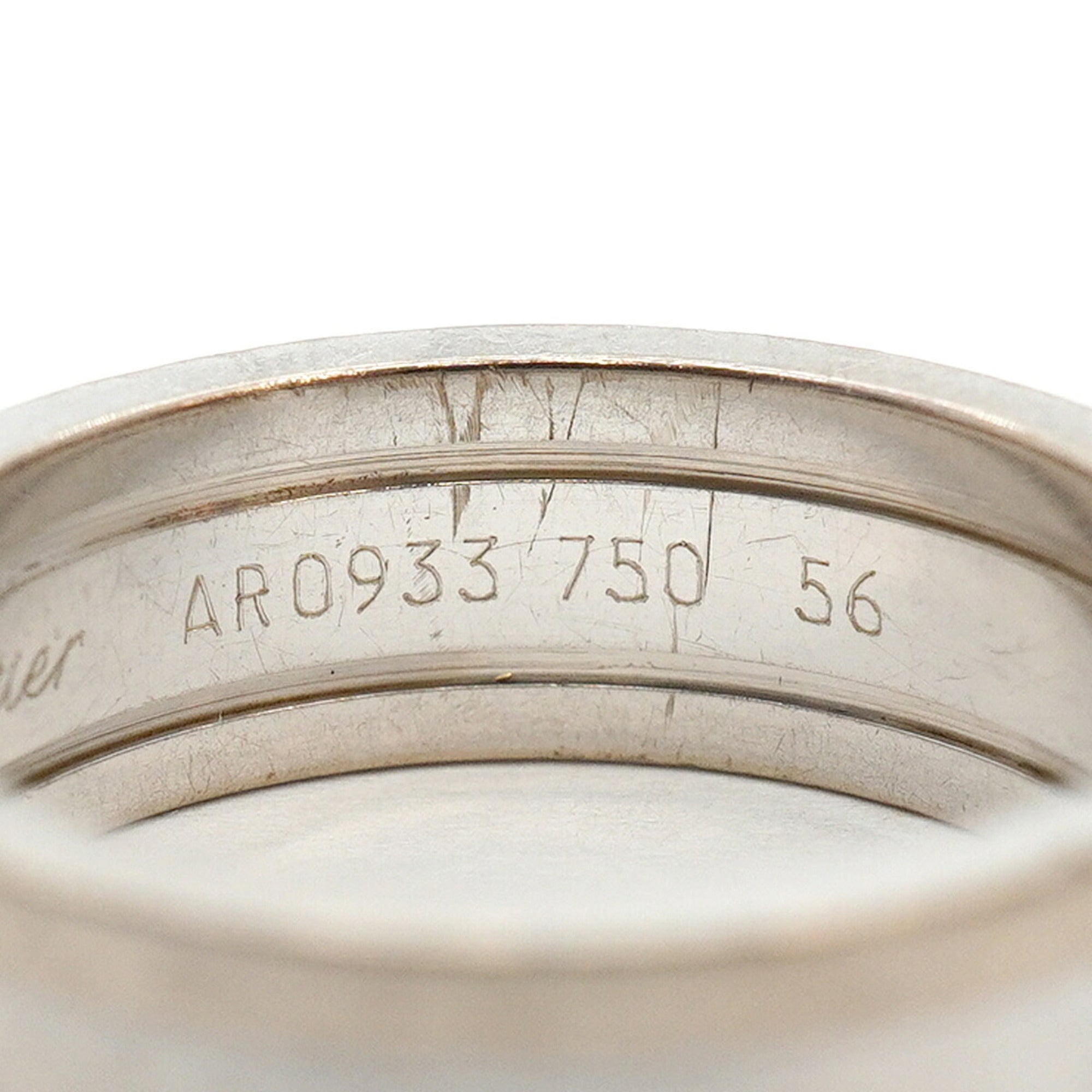 Cartier White Gold (18K) Band Ring (Pre-Owned)
