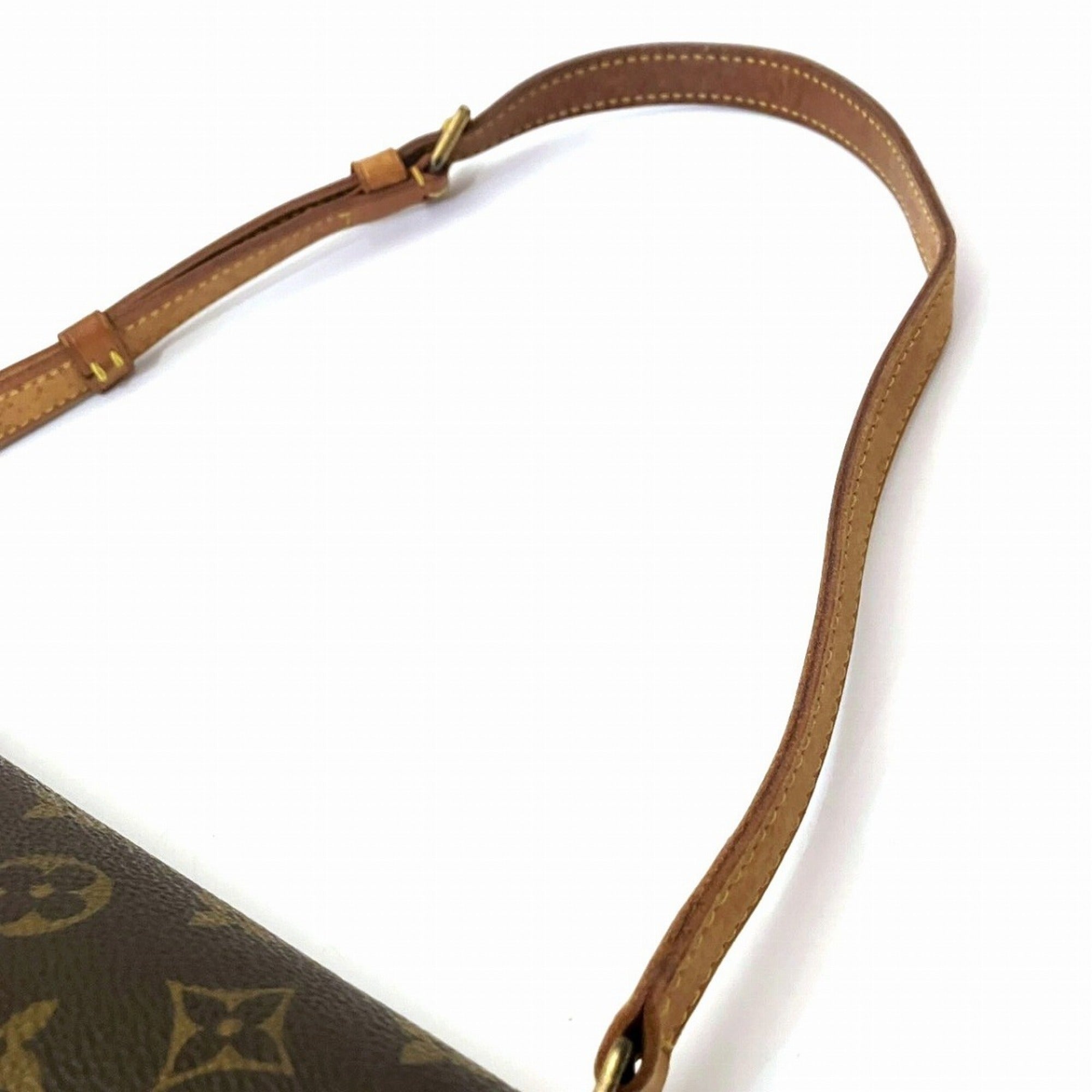Louis Vuitton Brown Monogram Shoulder Bag (Pre-Owned)