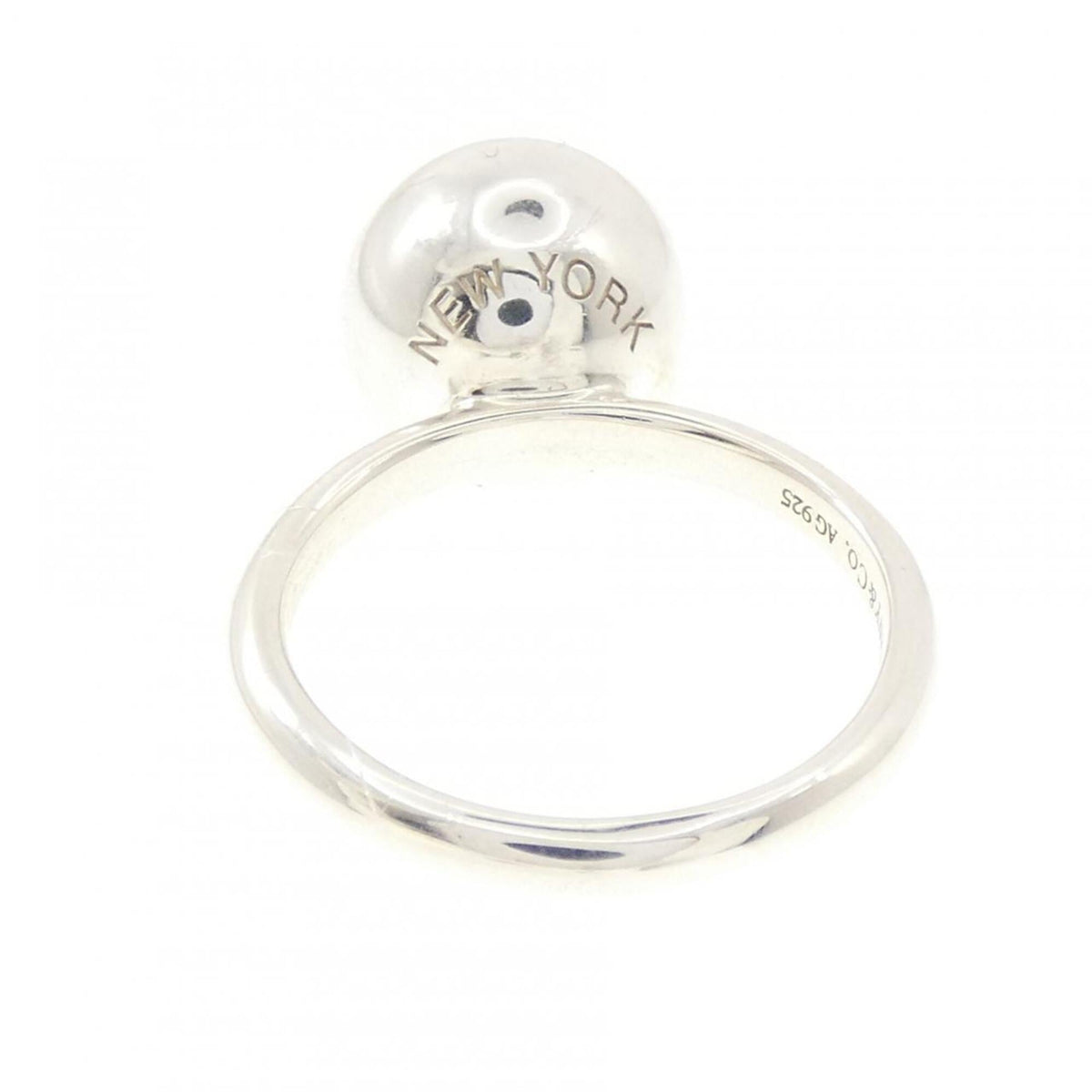 Tiffany Silver 925 Band Ring (Pre-Owned)
