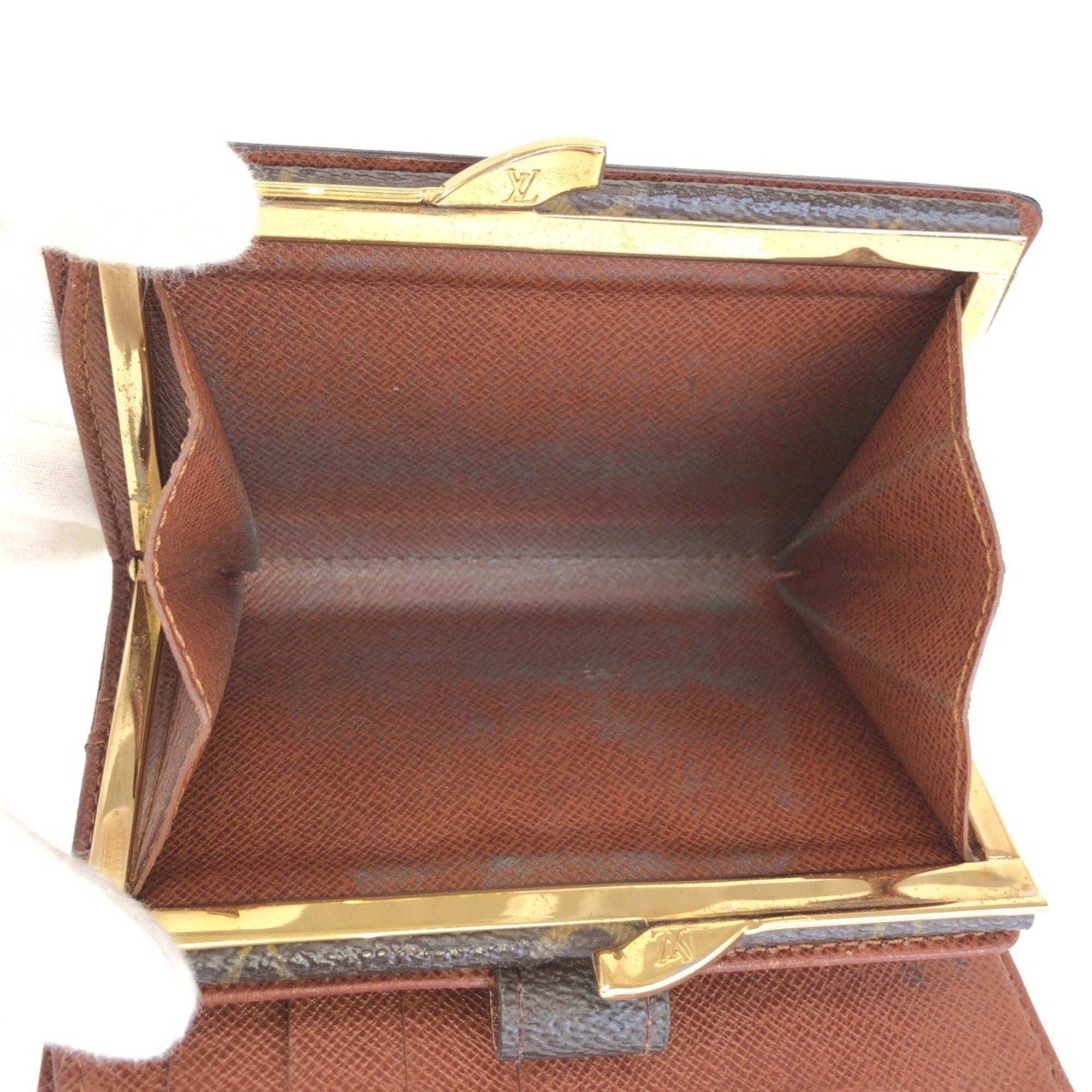 Louis Vuitton Brown Monogram Pvc Wallet (Bi-Fold) (Pre-Owned)
