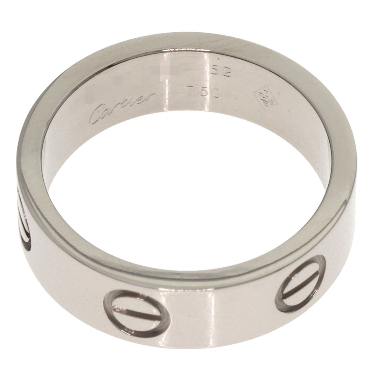 Cartier Love White Gold (18K) Band Ring (Pre-Owned)