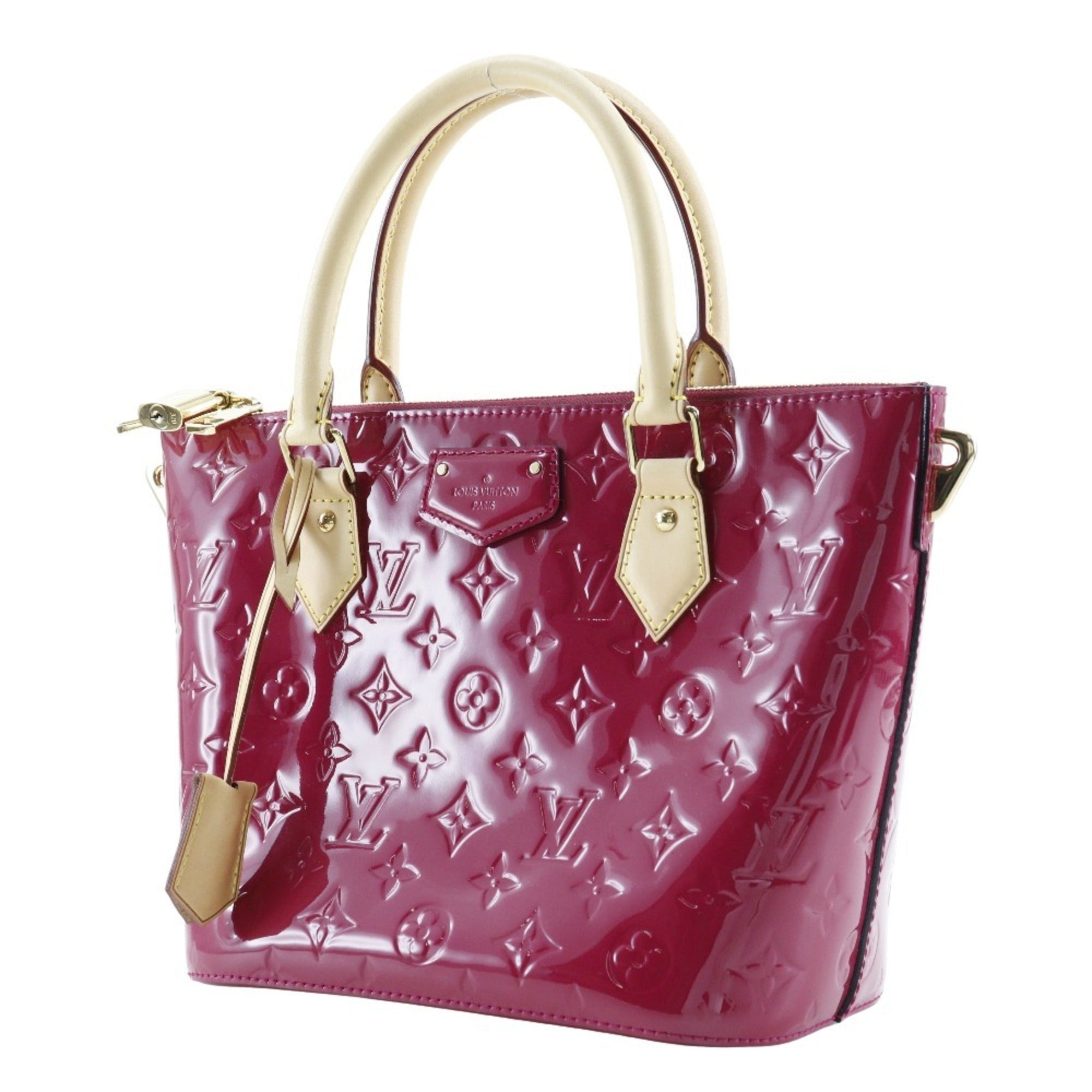 Louis Vuitton Indian Rose Monogram Vernis Handbag (Pre-Owned)