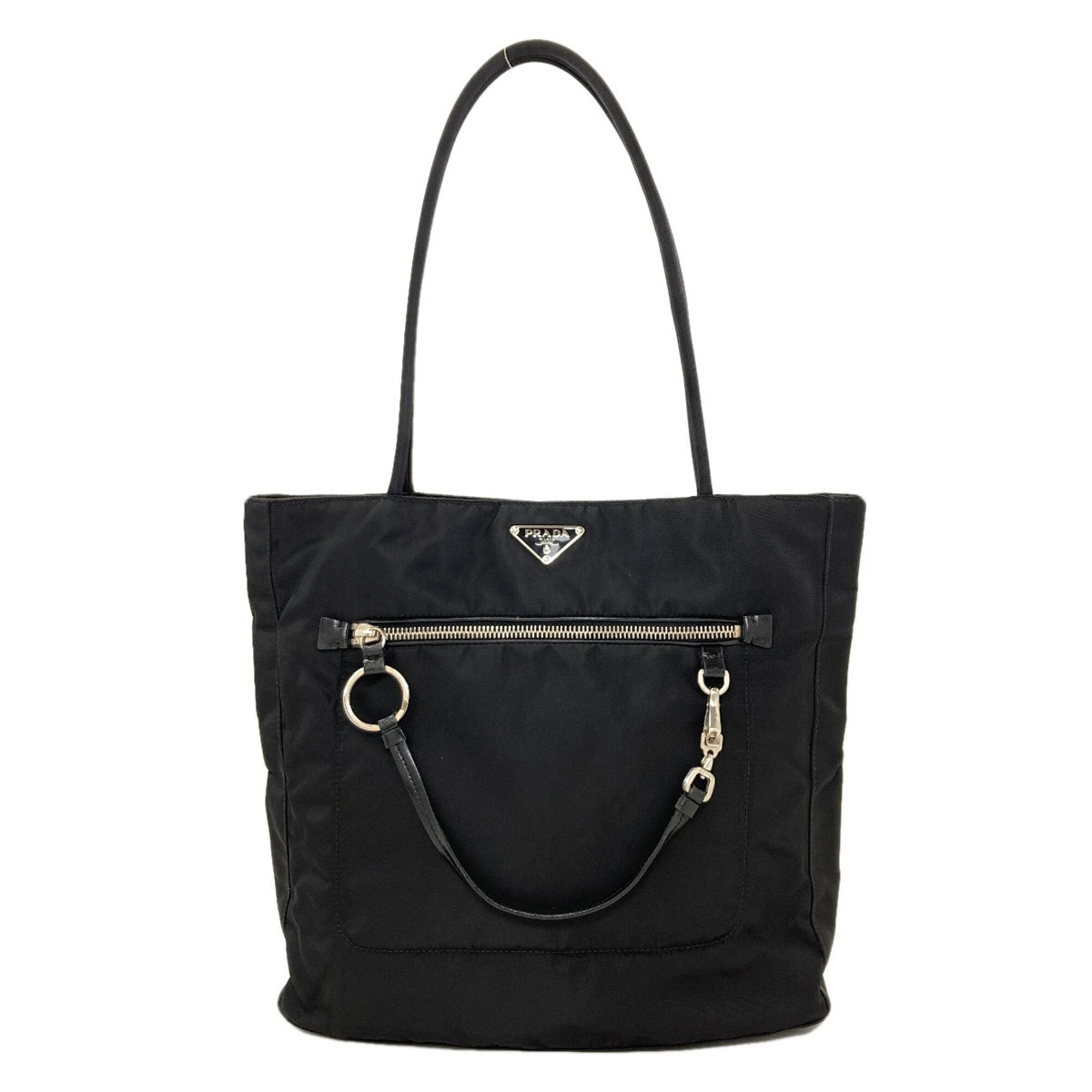 Prada Black Nylon Handbag (Pre-Owned)
