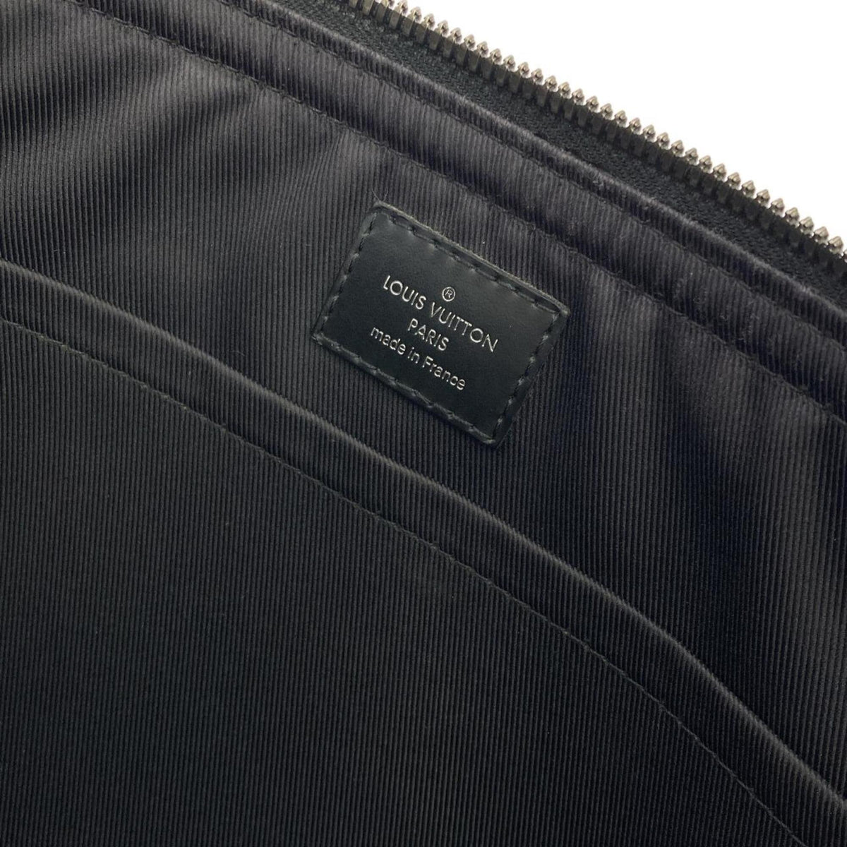 Louis Vuitton Black Coated Canvas Shoulder Bag (Pre-Owned)