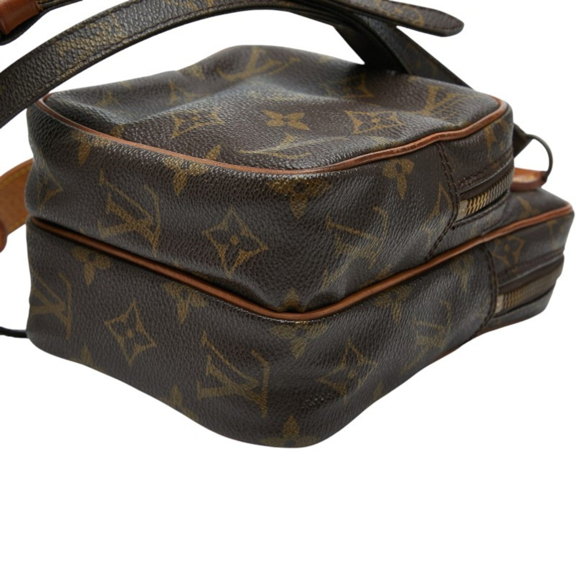 Louis Vuitton Brown Pvc Leather Shoulder Bag (Pre-Owned)