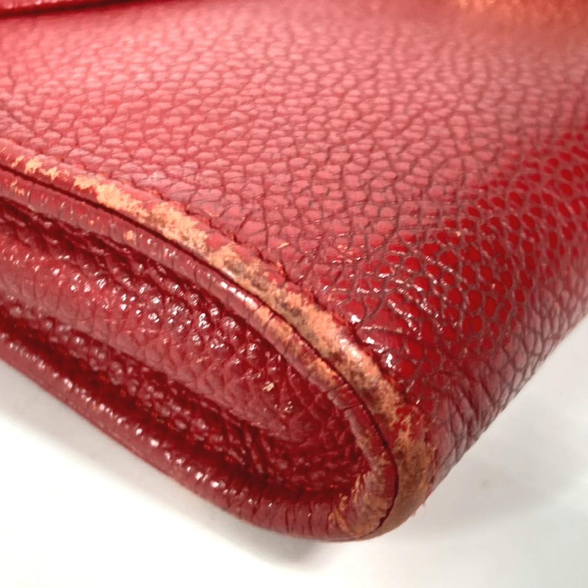 Louis Vuitton Red Other Long Wallet (Bi-Fold) (Pre-Owned)