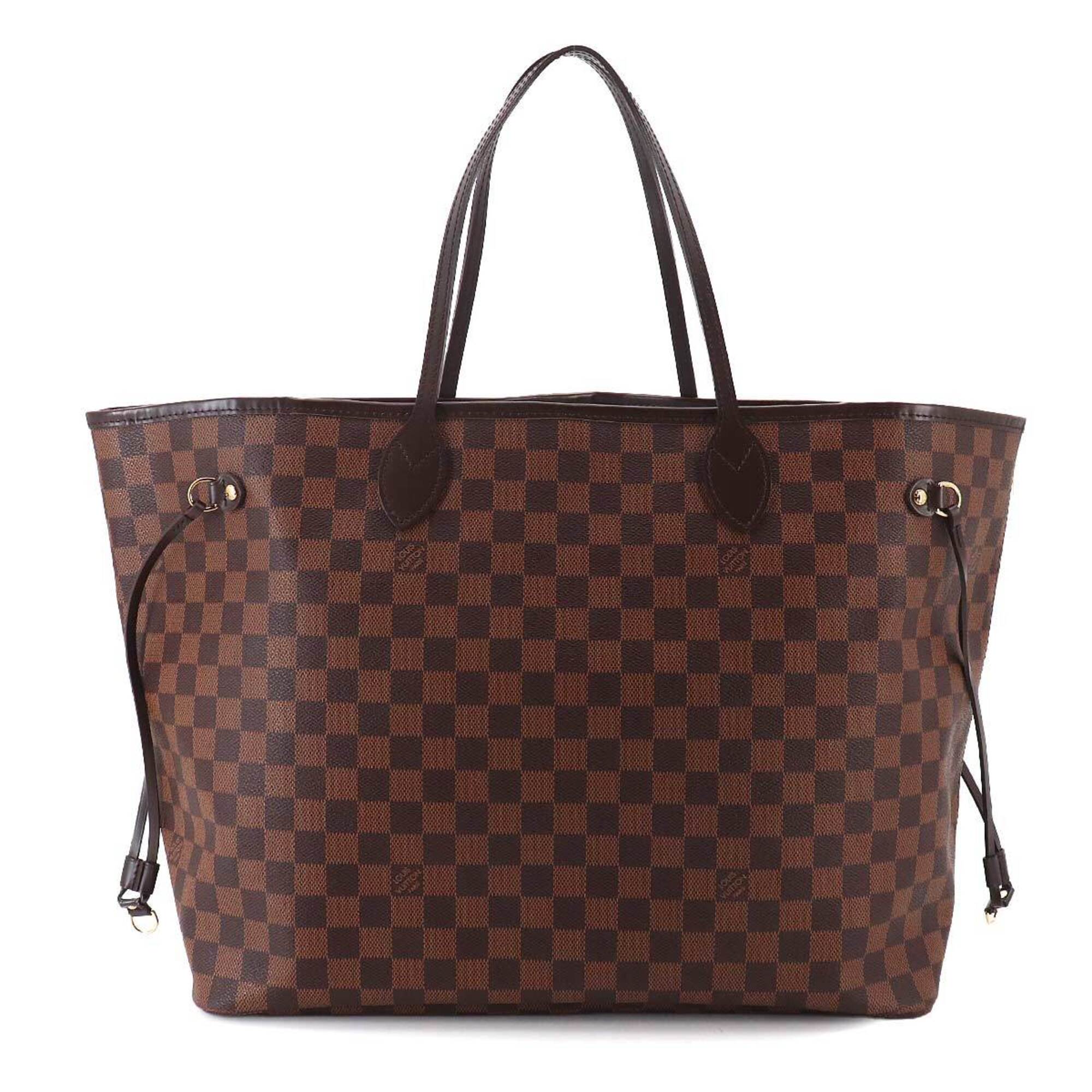 Louis Vuitton Cerise Ebene Damier Canvas Handbag Tote Bag (Pre-Owned)