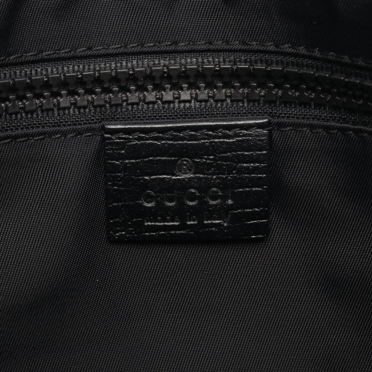 Gucci Black Gray Gg Supreme Leather Handbag Shoulder Bag (Pre-Owned)