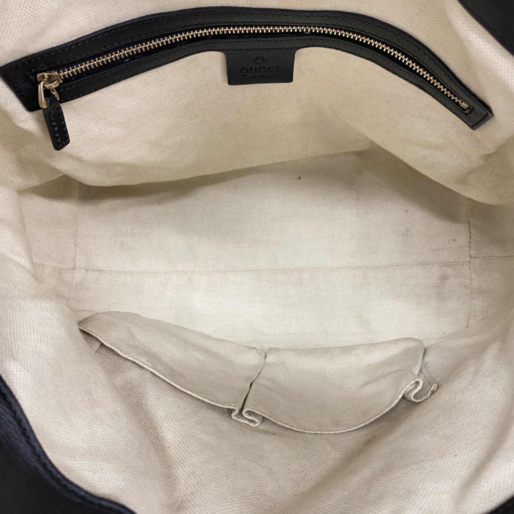 Gucci Black Leather Handbag (Pre-Owned)