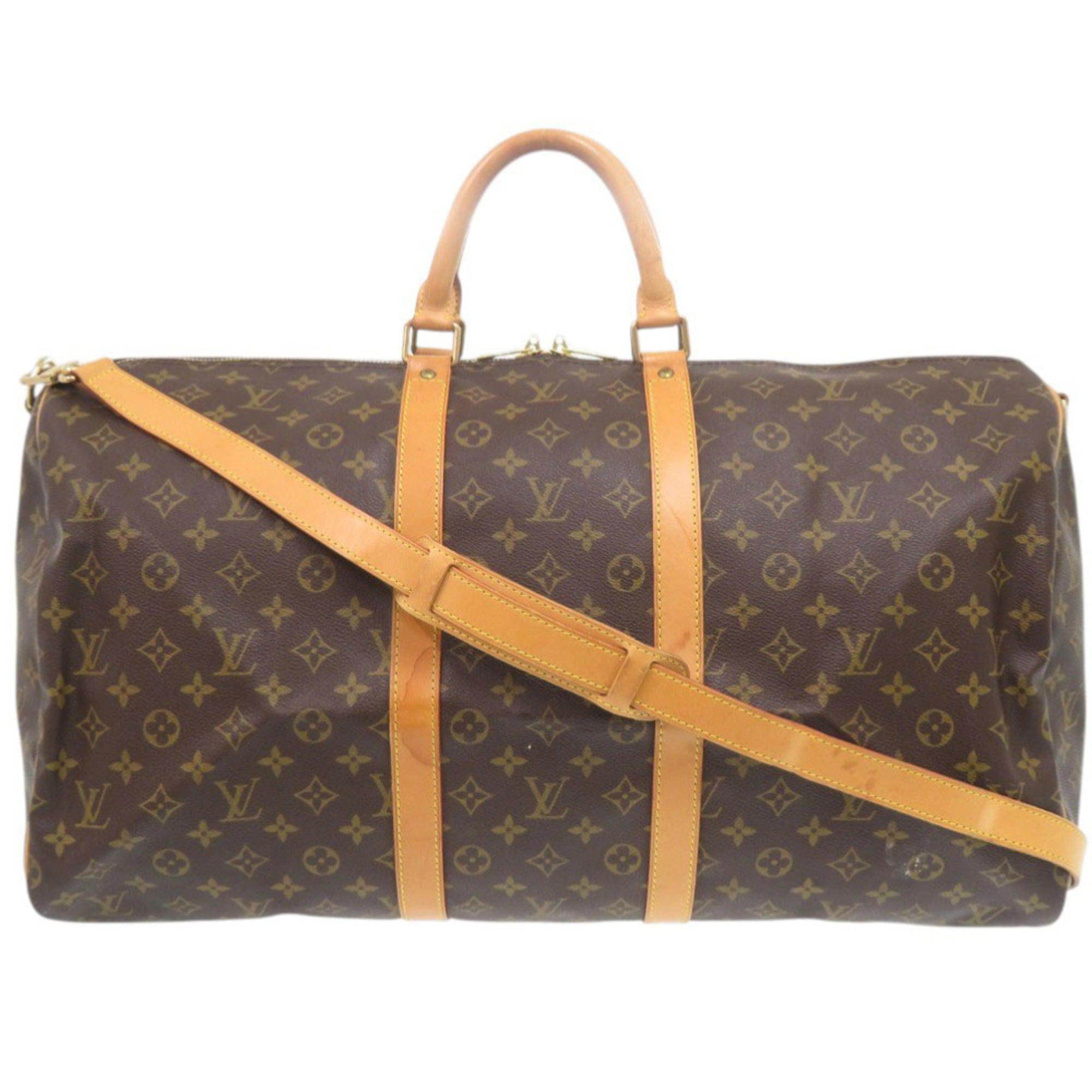 Louis Vuitton Brown Monogram Monogram Boston Bag (Pre-Owned)