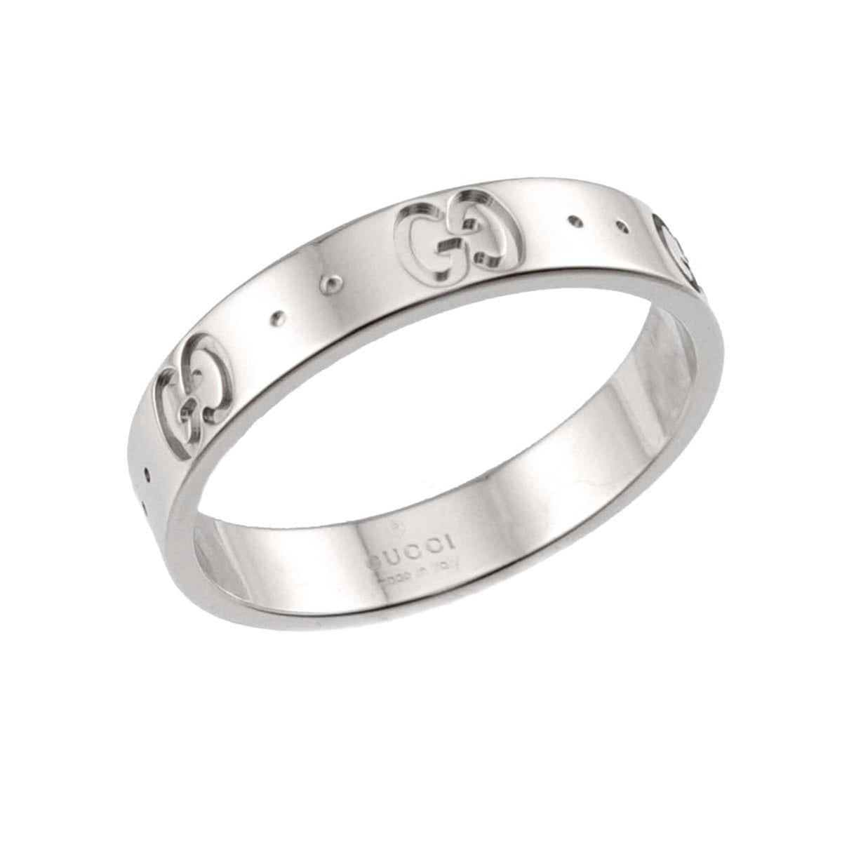 Gucci White Gold (18K) Band Ring (Pre-Owned)