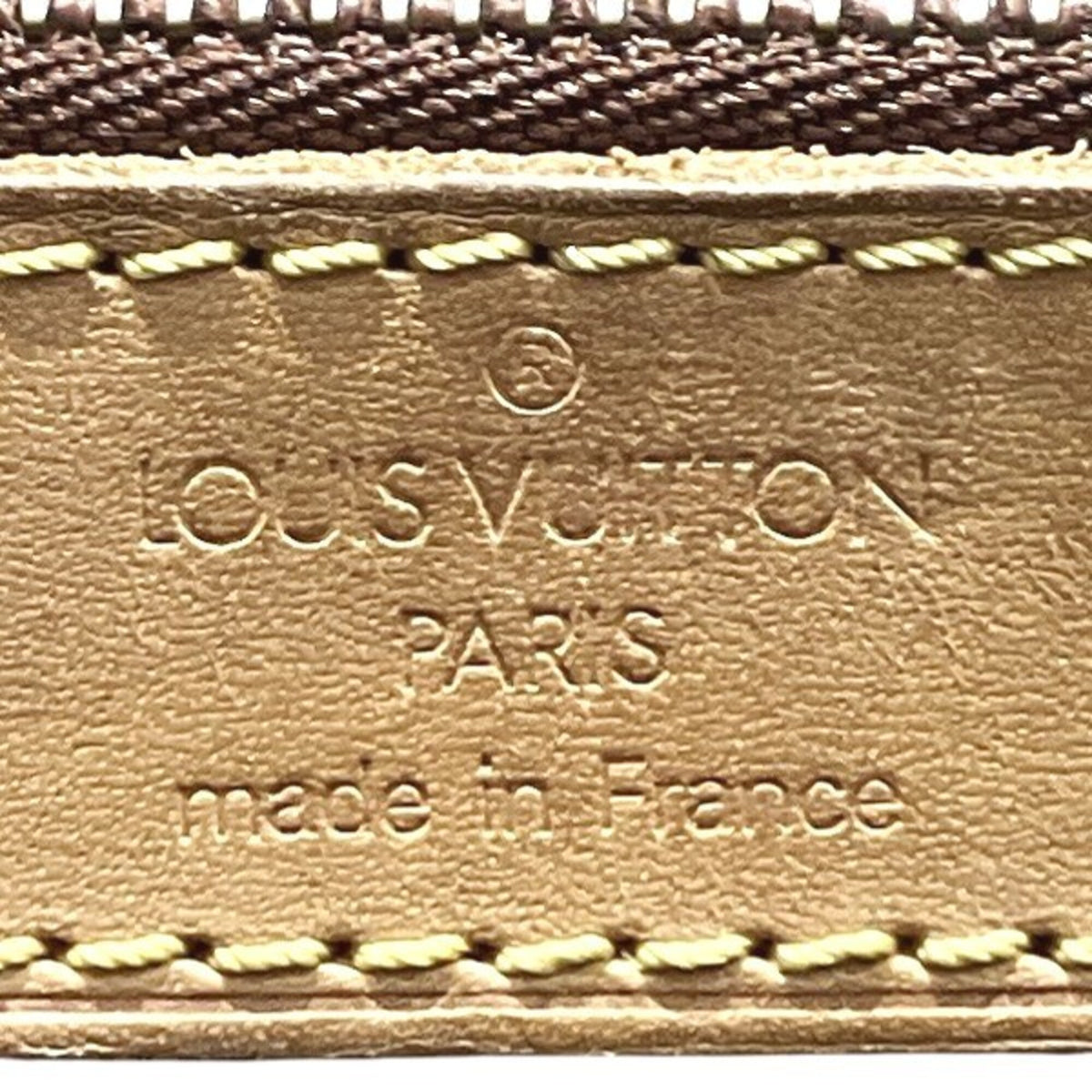 Louis Vuitton Brown Monogram Handbag Shoulder Bag (Pre-Owned)