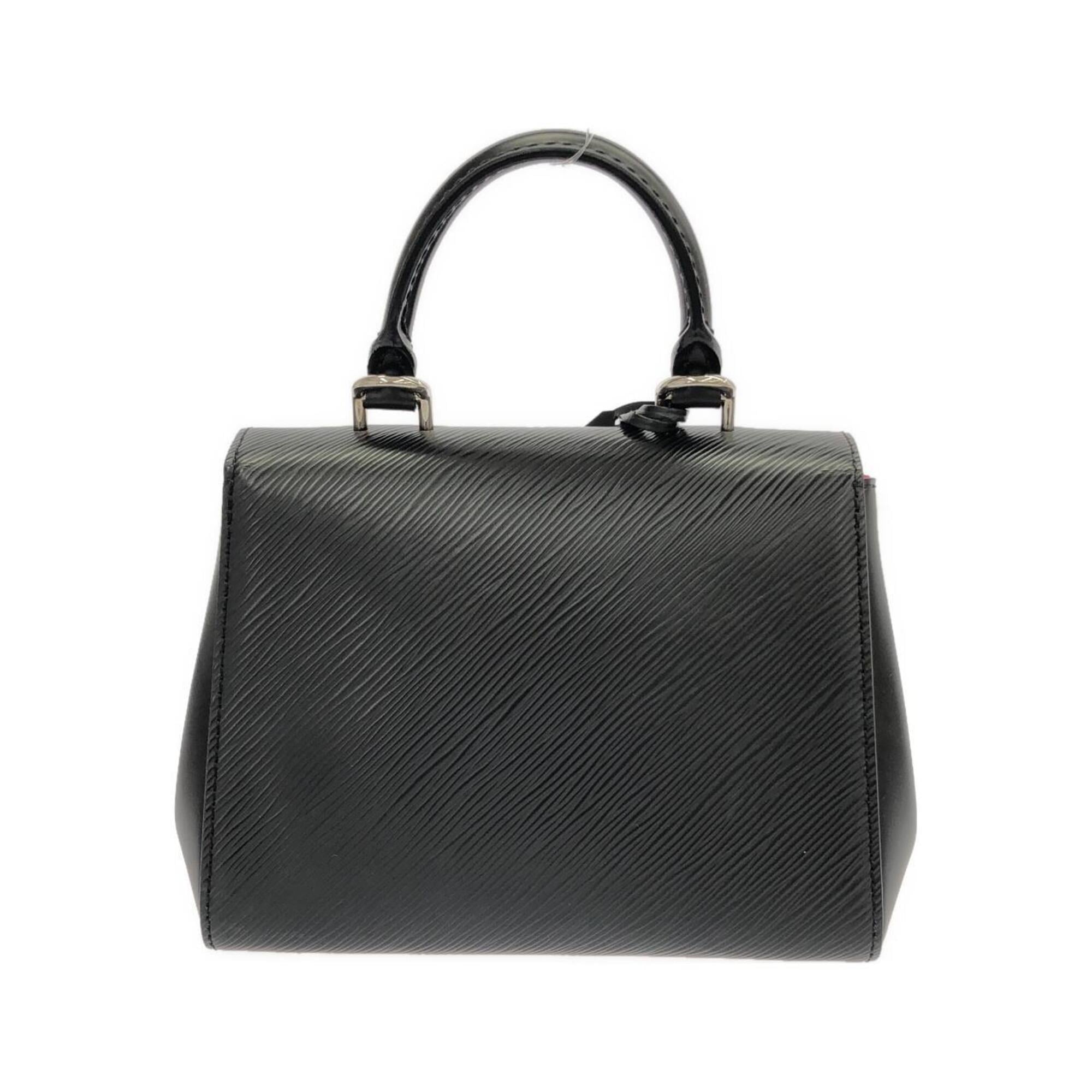Louis Vuitton Epi Black Epi Leather Handbag (Pre-Owned)