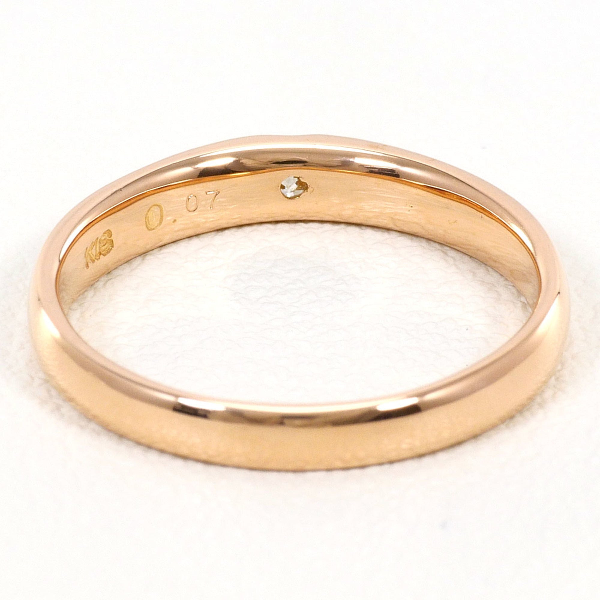 Unbranded Pink Gold Pink Gold (18K) Band Ring (Pre-Owned)