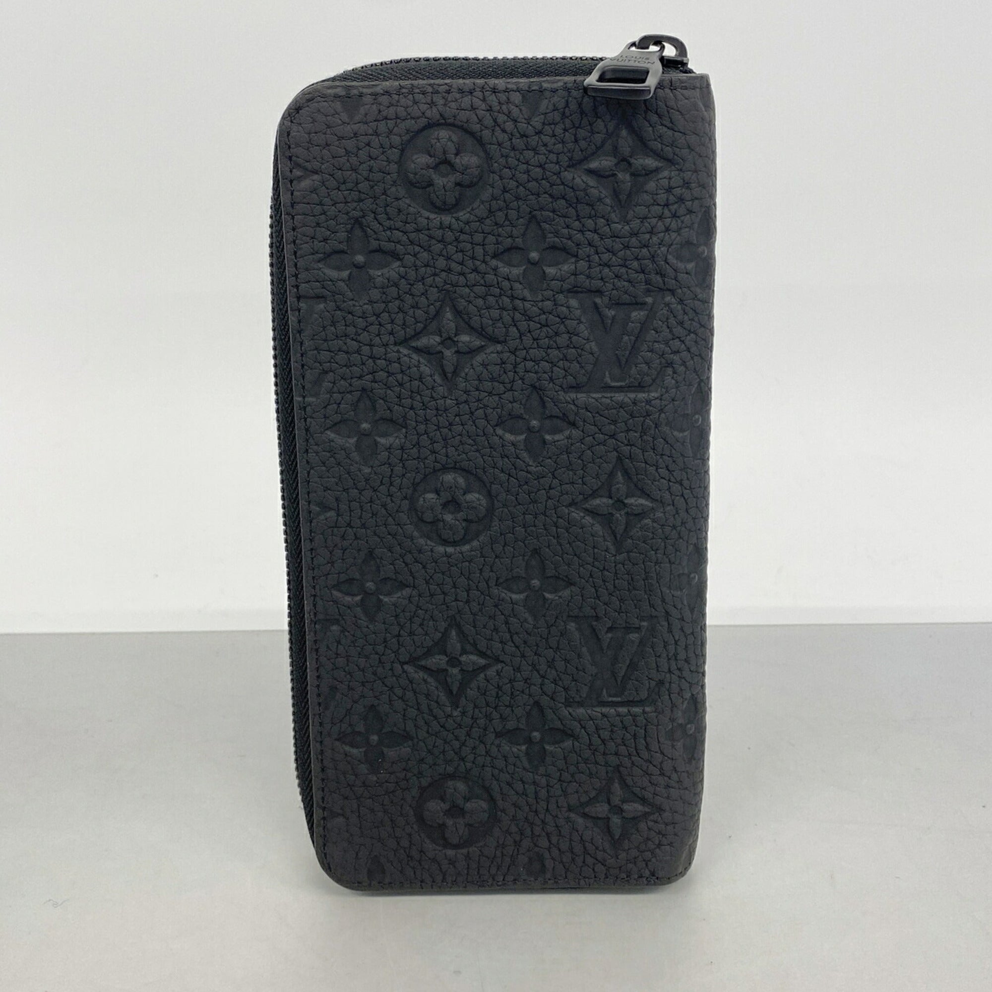 Louis Vuitton Noir Long Wallet (Bi-Fold) (Pre-Owned)