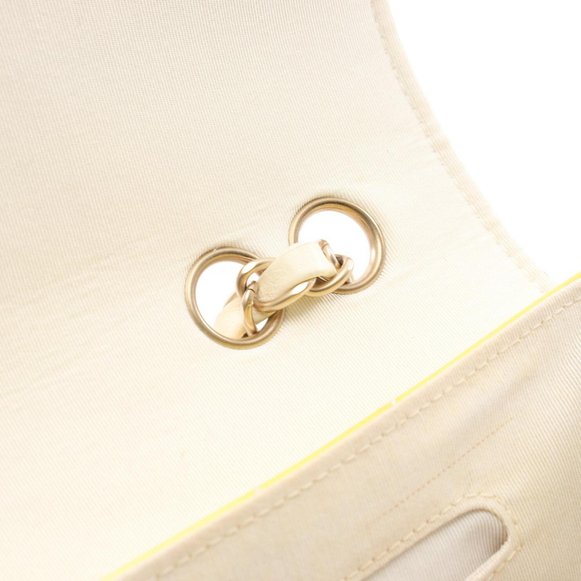 Chanel Yellow Patent Leather Handbag Shoulder Bag (Pre-Owned)