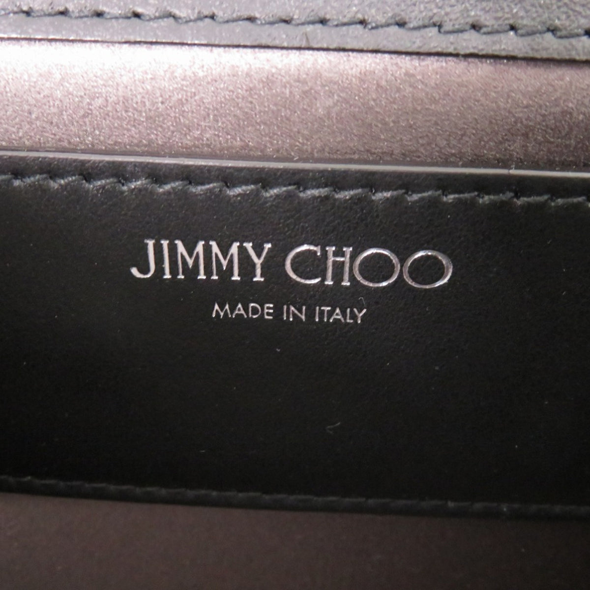 Jimmy Choo Black Leather Shoulder Bag (Pre-Owned)