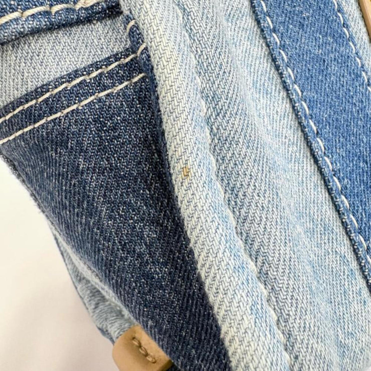 Marc Jacobs Blue Denim Handbag Shoulder Bag Tote Bag (Pre-Owned)