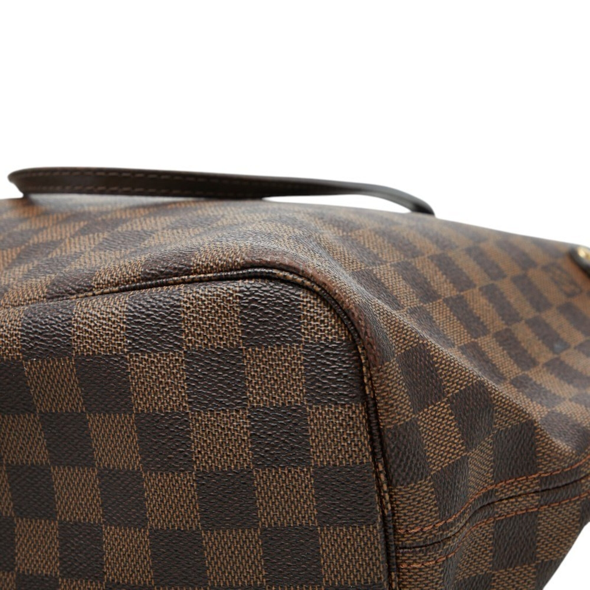 Louis Vuitton Brown Pvc Leather Shoulder Bag Tote Bag (Pre-Owned)