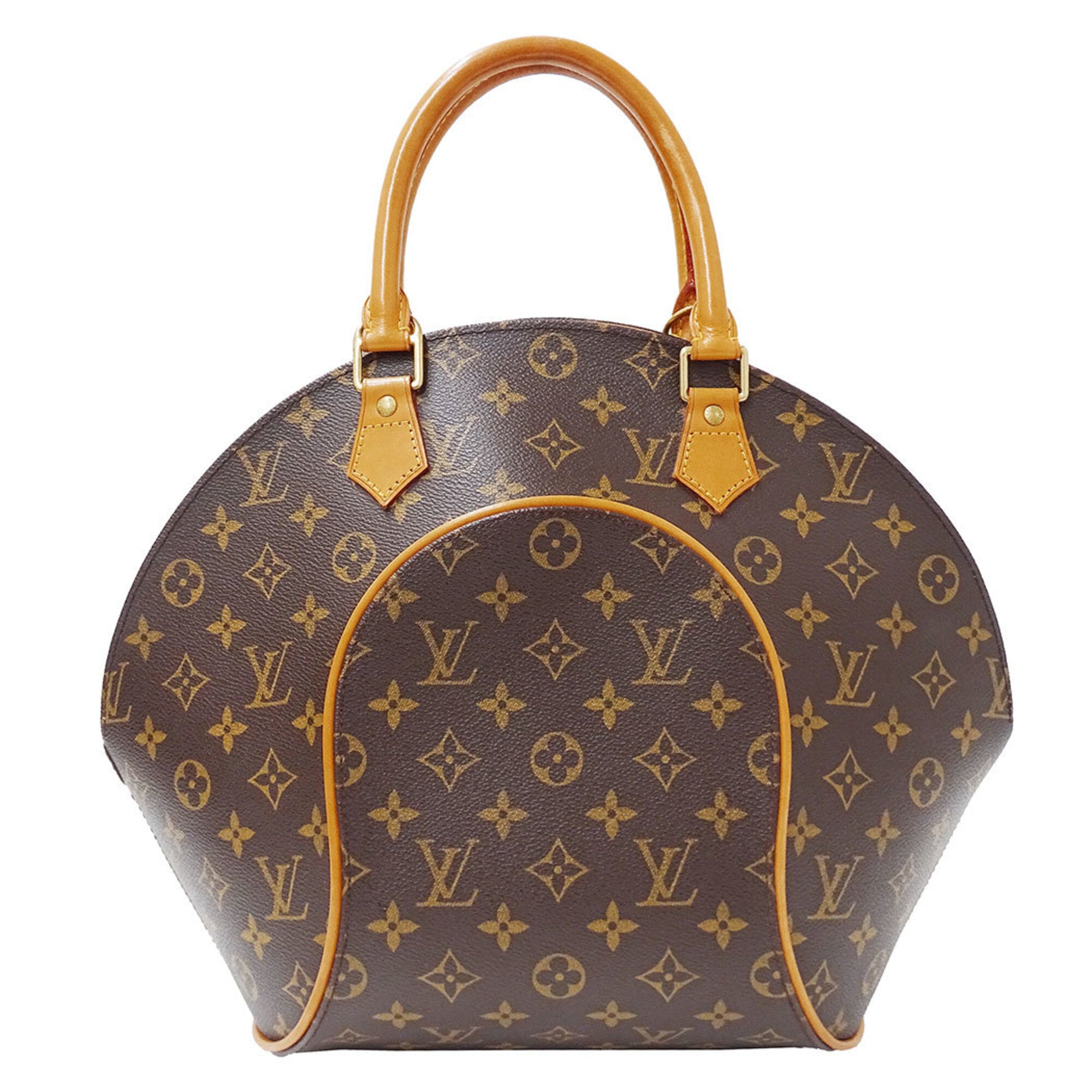 Louis Vuitton Brown Monogram Canvas Handbag (Pre-Owned)