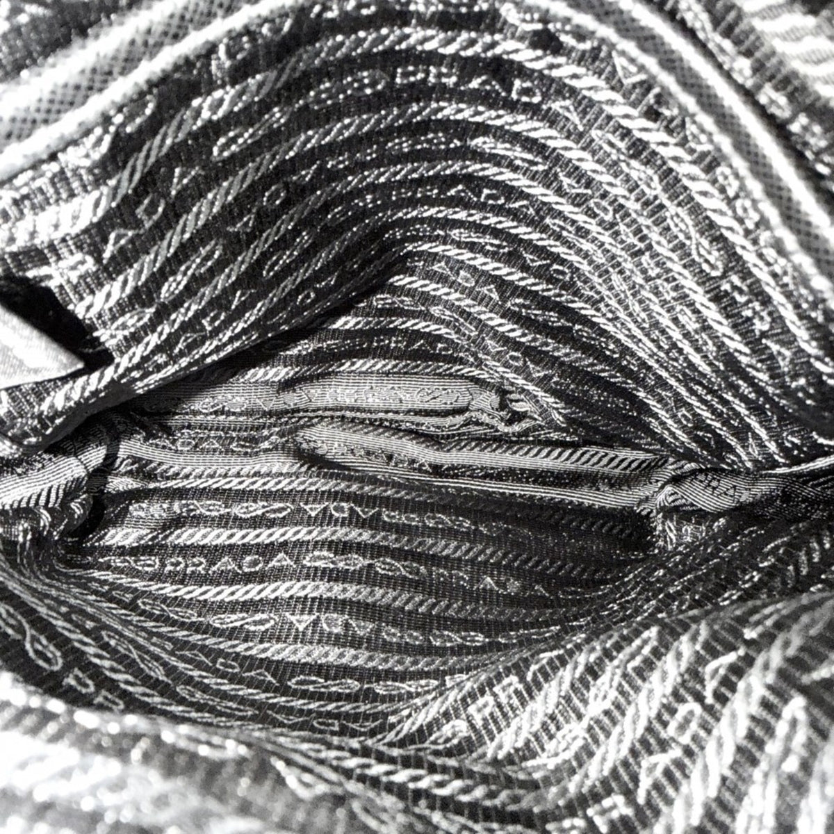 Prada Black Nylon Shoulder Bag (Pre-Owned)