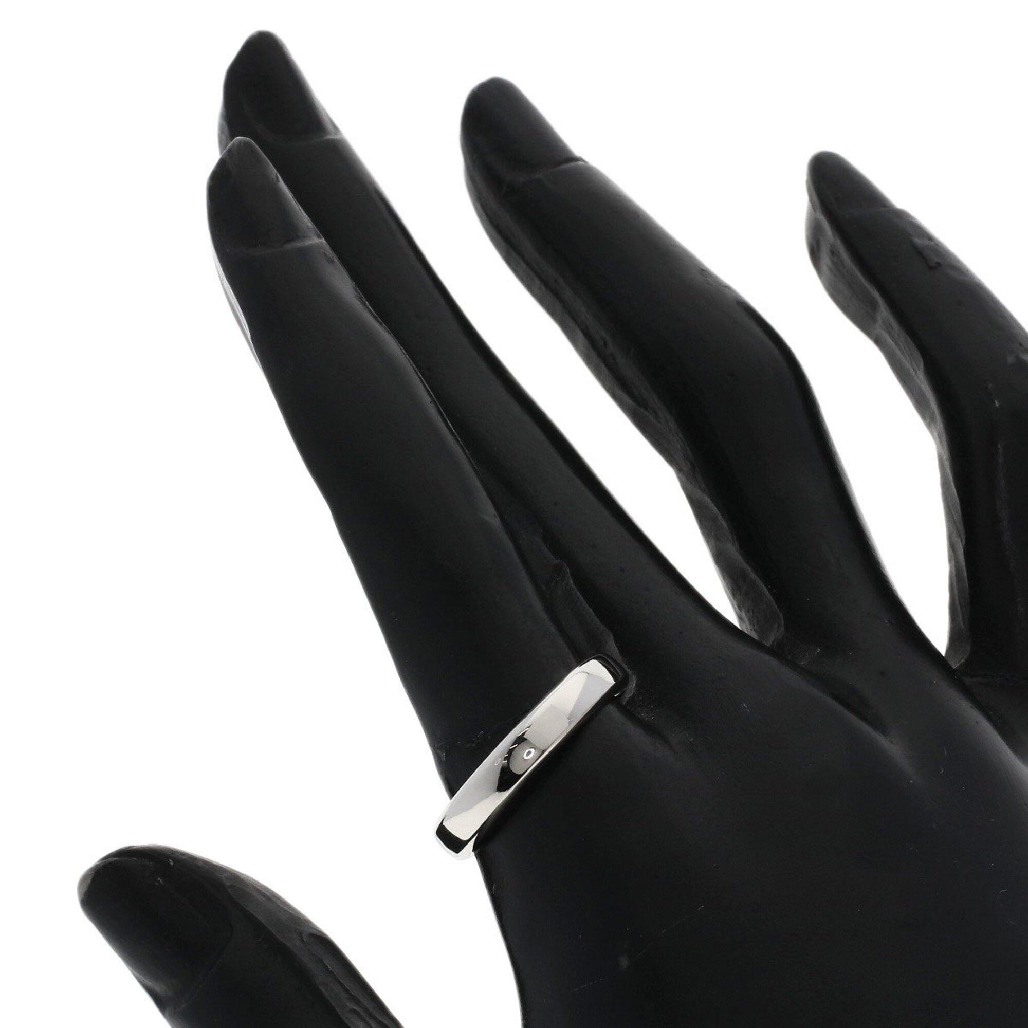 Van Cleef & Arpels Platinum 950 Band Ring (Pre-Owned)